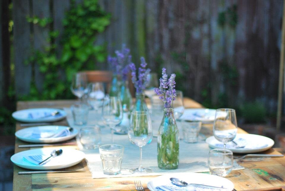 Nothing like dining Al Fresco.