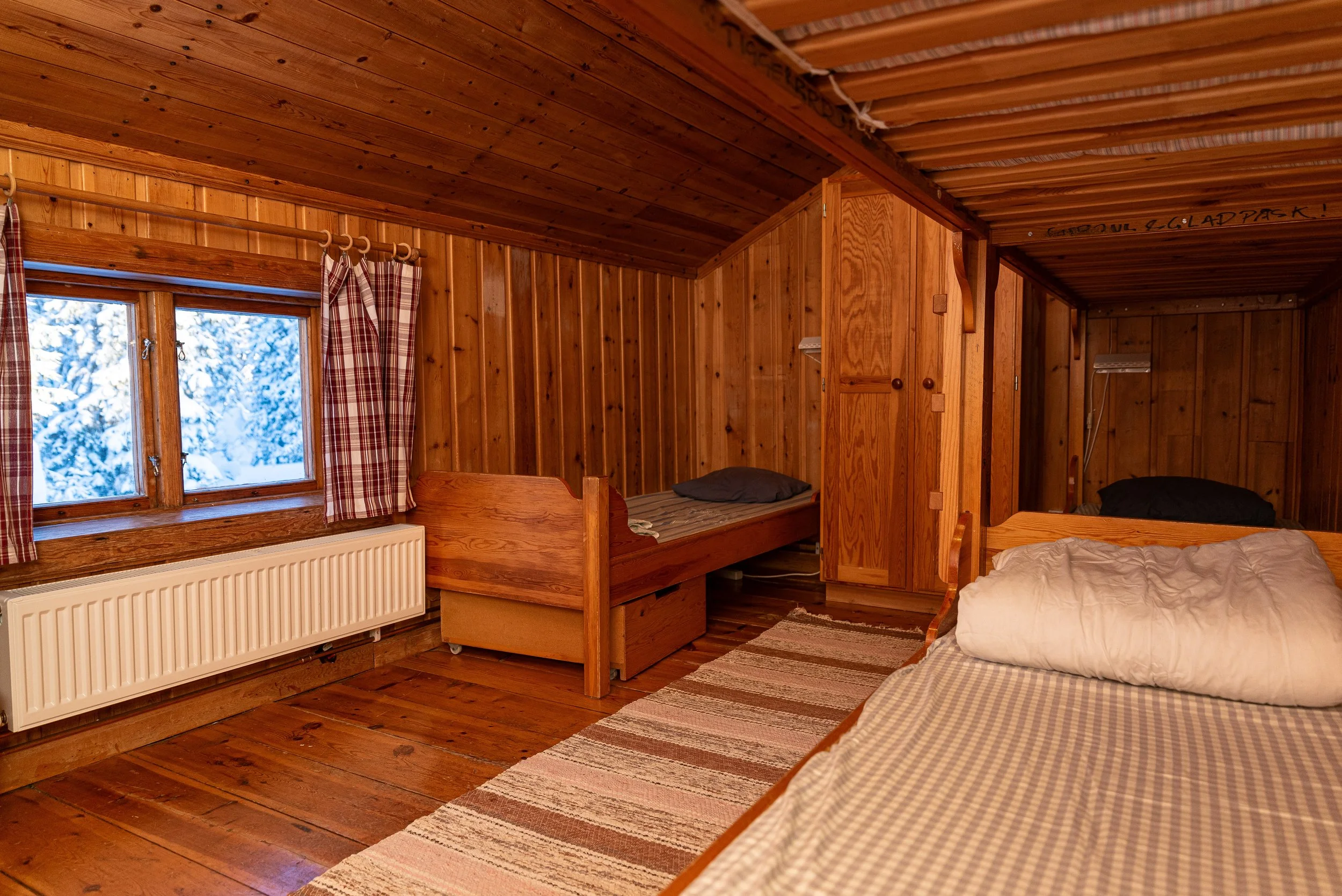 Storstugan rum övervåning