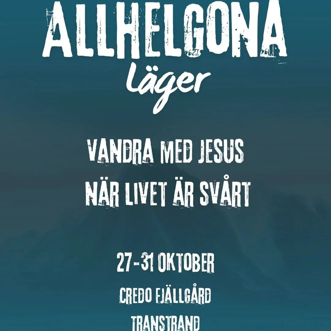 Allhelgonaläger för ungdomar (Ändrat datum)