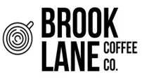 Brook Lane Coffee Co. logo with a stylized coffee bean icon