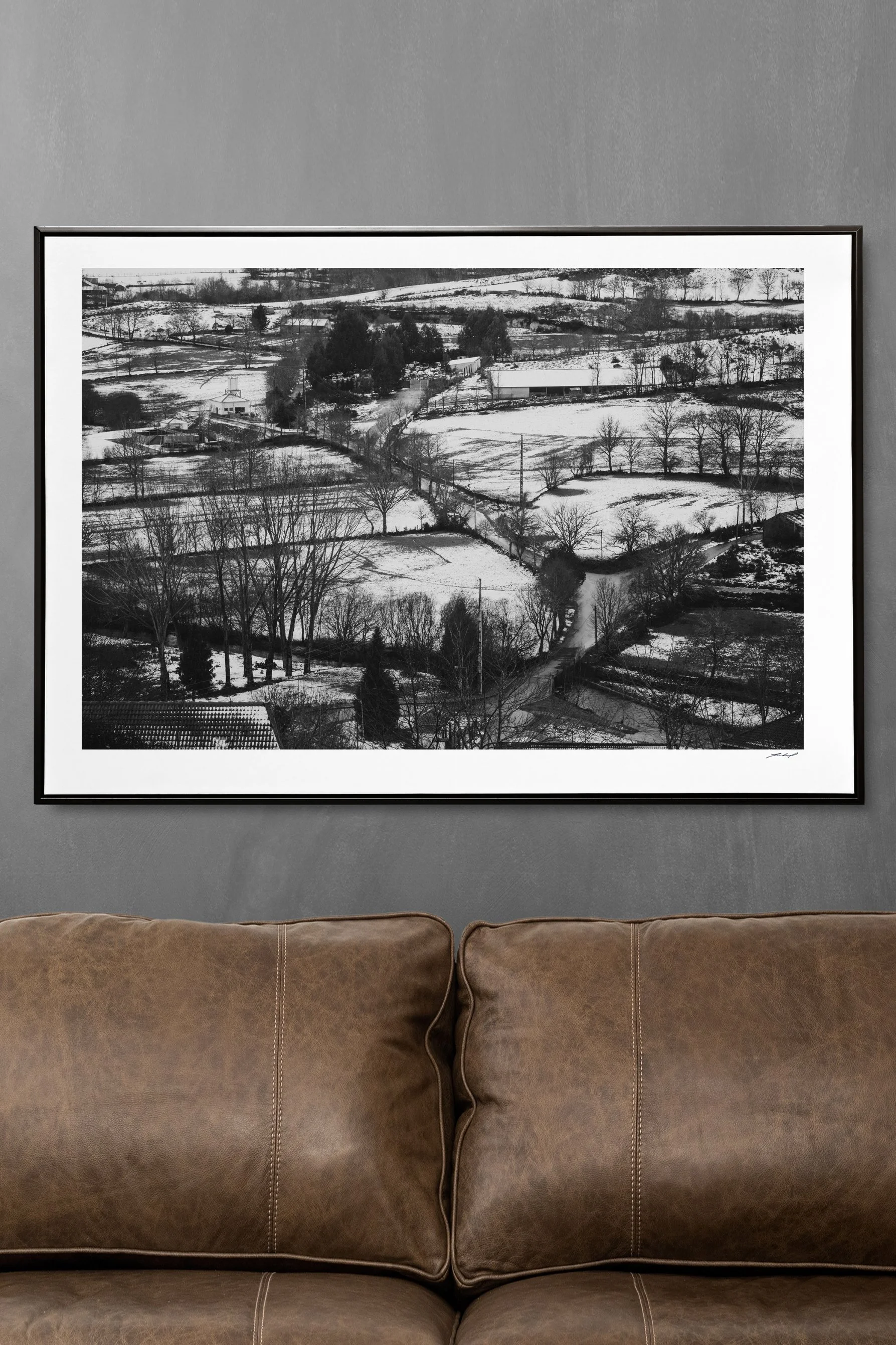 Vista do cemitério de Montalegre