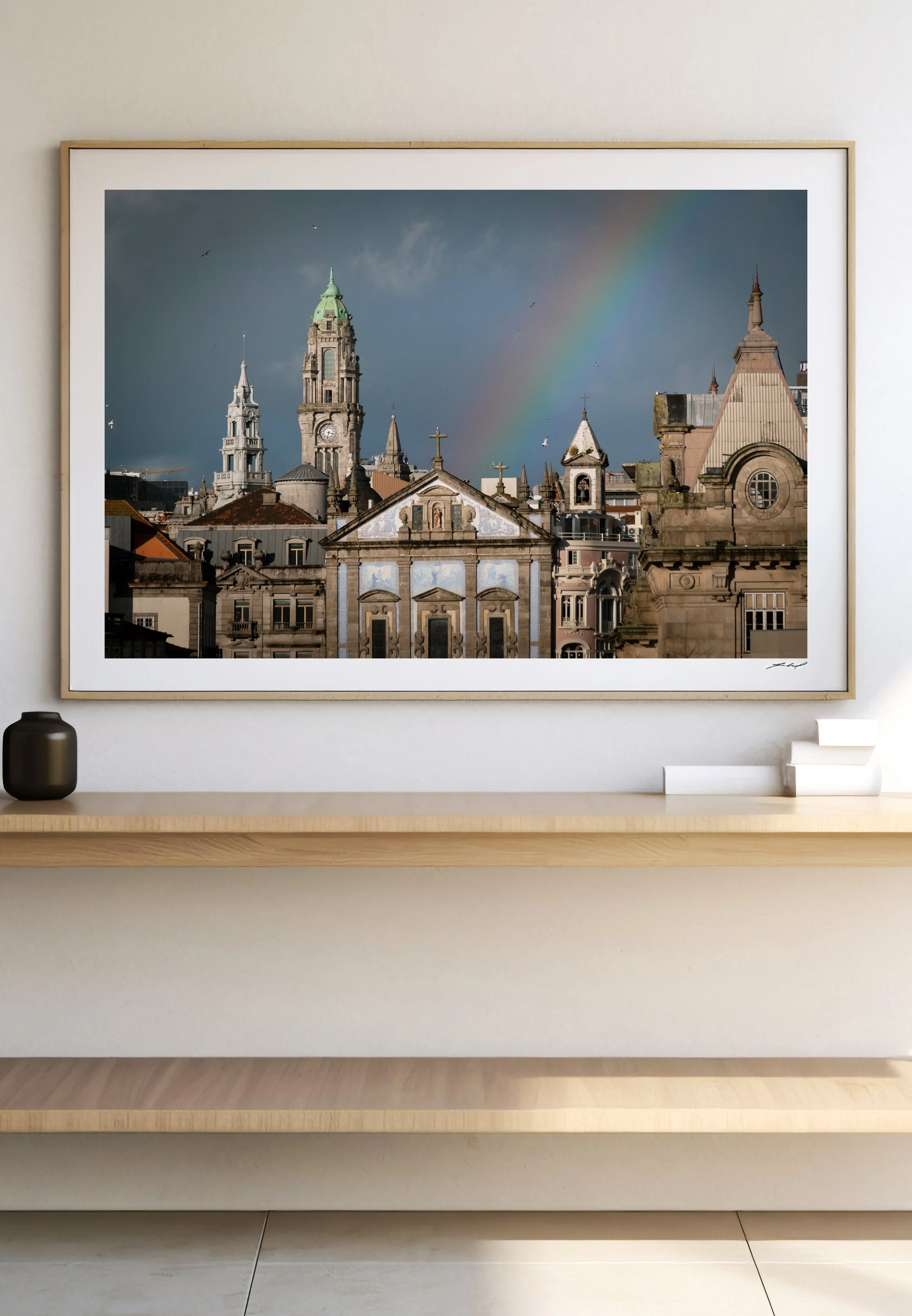 Vista da baixa, Porto