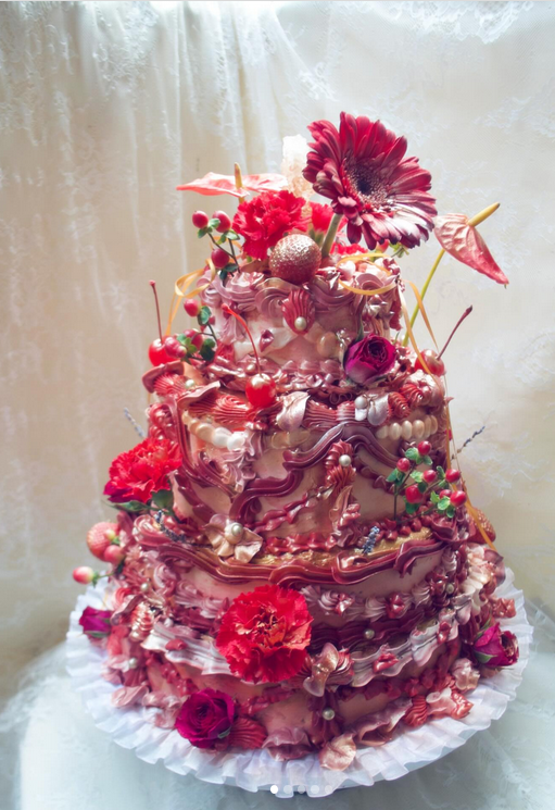 Sangria Wedding Cake Spanish Wedding Cake Hunter Valley Wedding Cake