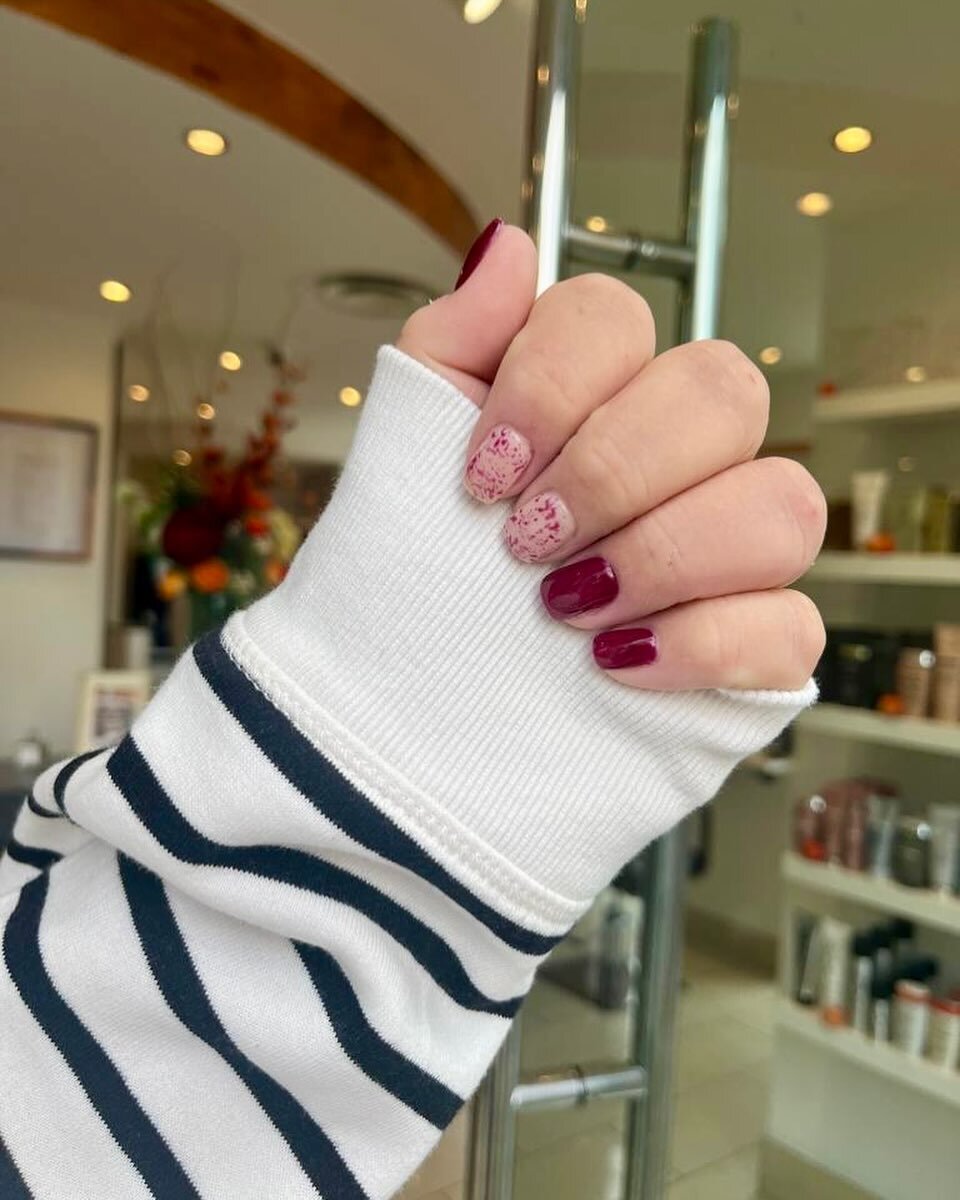 N A I L S 

The perfect manicure, one of our favourite colours for autumn. 

Kym offers Gel &amp; BIAB manicures, Acrylic and BIAB extensions as well as Gel toes 💅

Book online, or give us a message to check her availability 📲