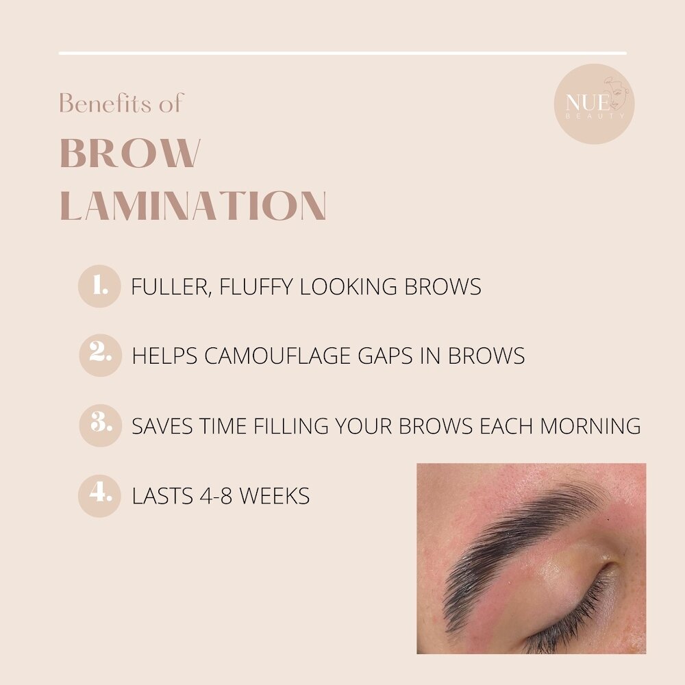 Brow lamination has become increasingly popular in 2022 and we understand why! 😍⁠
⁠
Full, fluffy and low maintenance brows - YES please! ⁠
⁠
If you haven&rsquo;t tried lamination before, here are 4 reasons why you should. ⁠
⁠
Have you had your brows