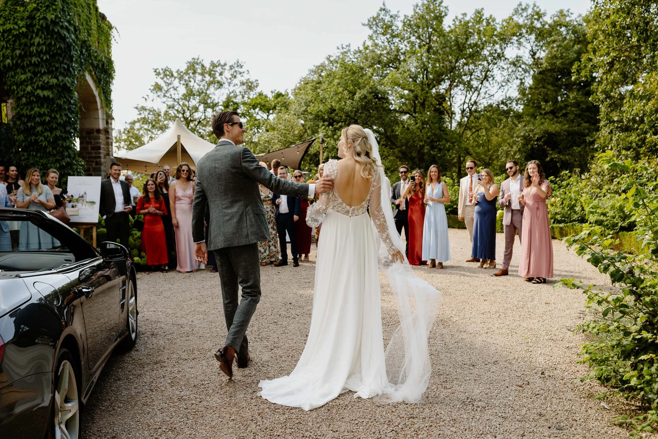 Destination bruiloft bij Chateau de Balmoral in Spa, Ardennen.