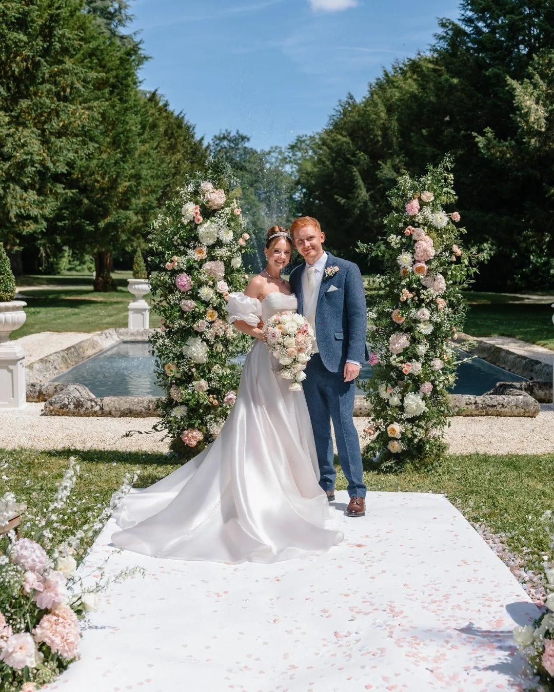 "Lucy made our wedding at Ch&acirc;teau de la Couronne more magical than we ever could have imagined. From the 18 months of planning from start to finish, she was calm and organised, and an absolute joy to work with. Every detail felt so effortl