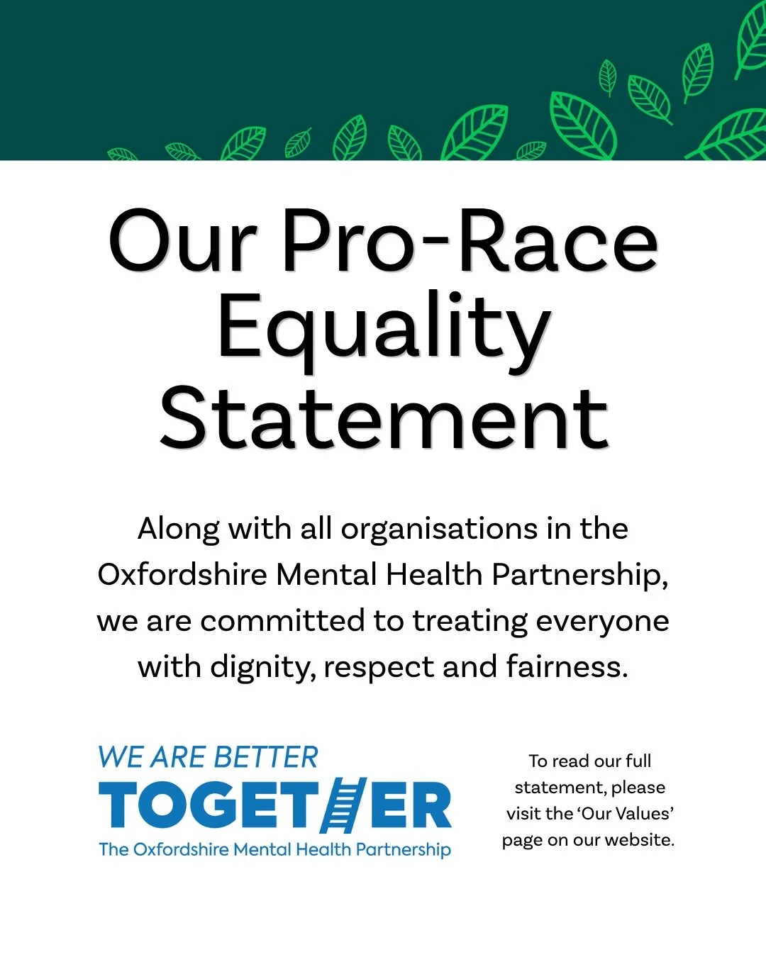 This Black History Month, we&rsquo;re reflecting on the importance of creating communities and a workplace where everyone feels valued, respected and able to thrive. 

Our Pro-Race Equality Statement reaffirms an ongoing commitment shared across the 