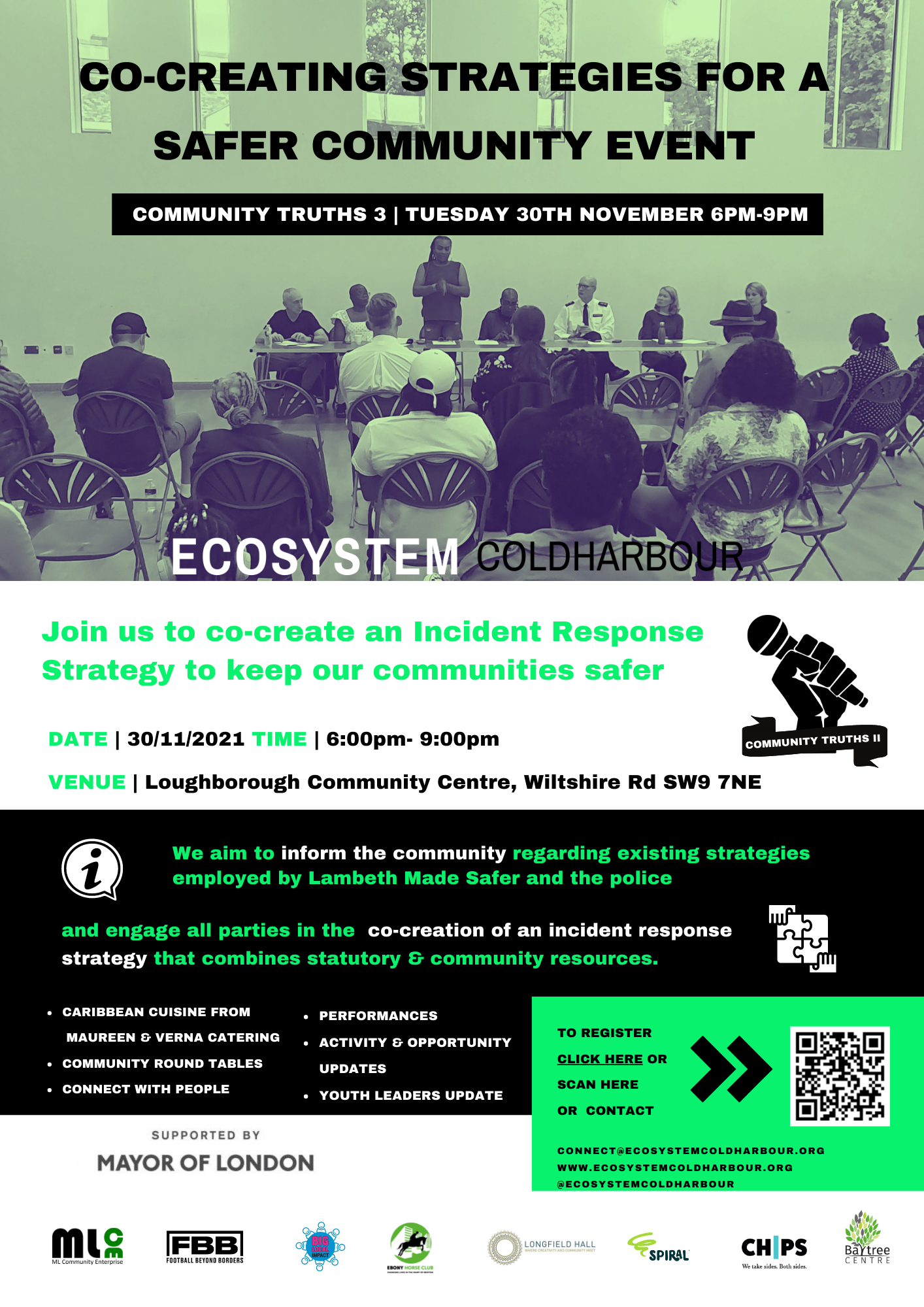 Co-creating strategies for a safer community // 30th November