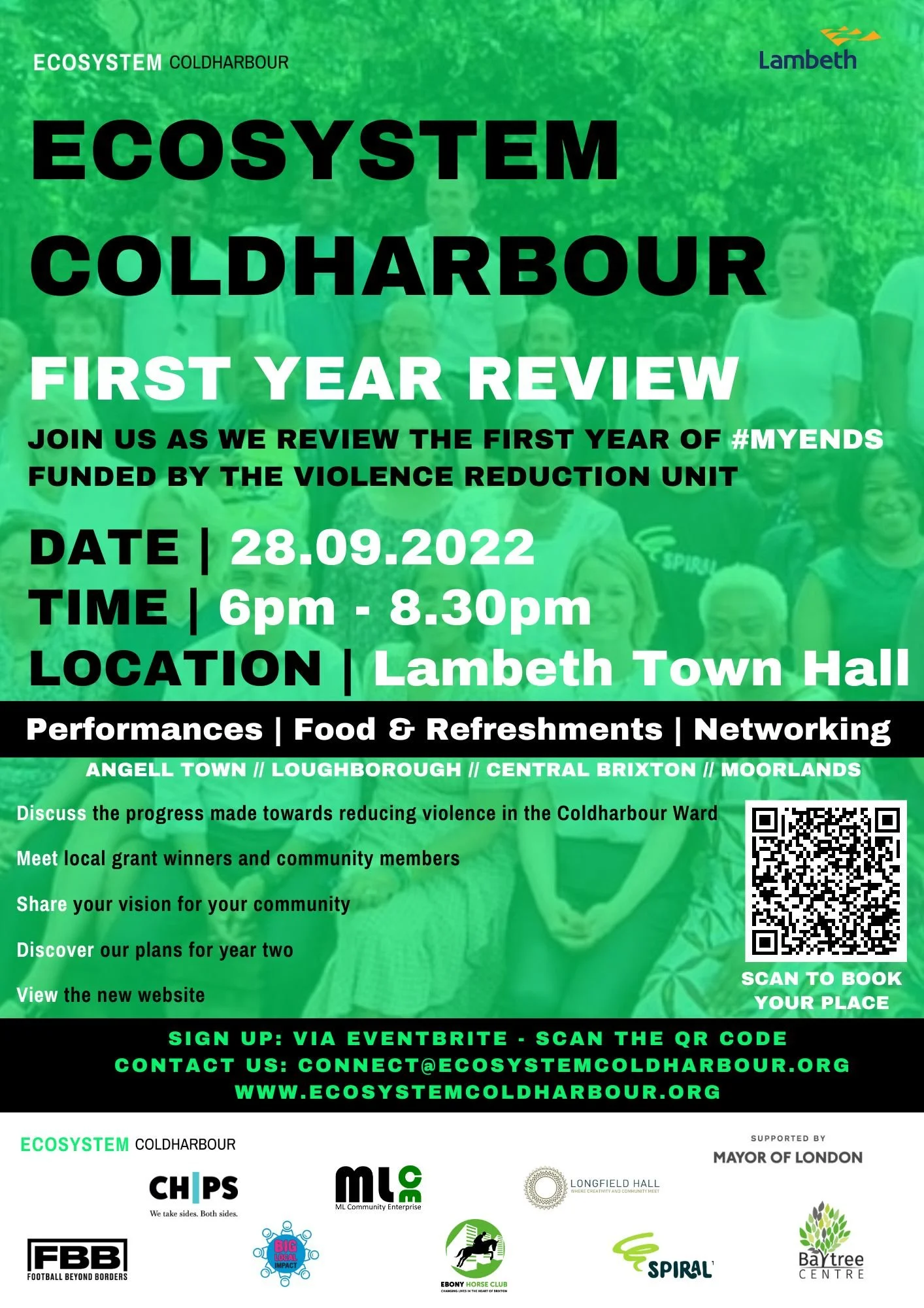 Ecosystem Coldharbour First Year Review