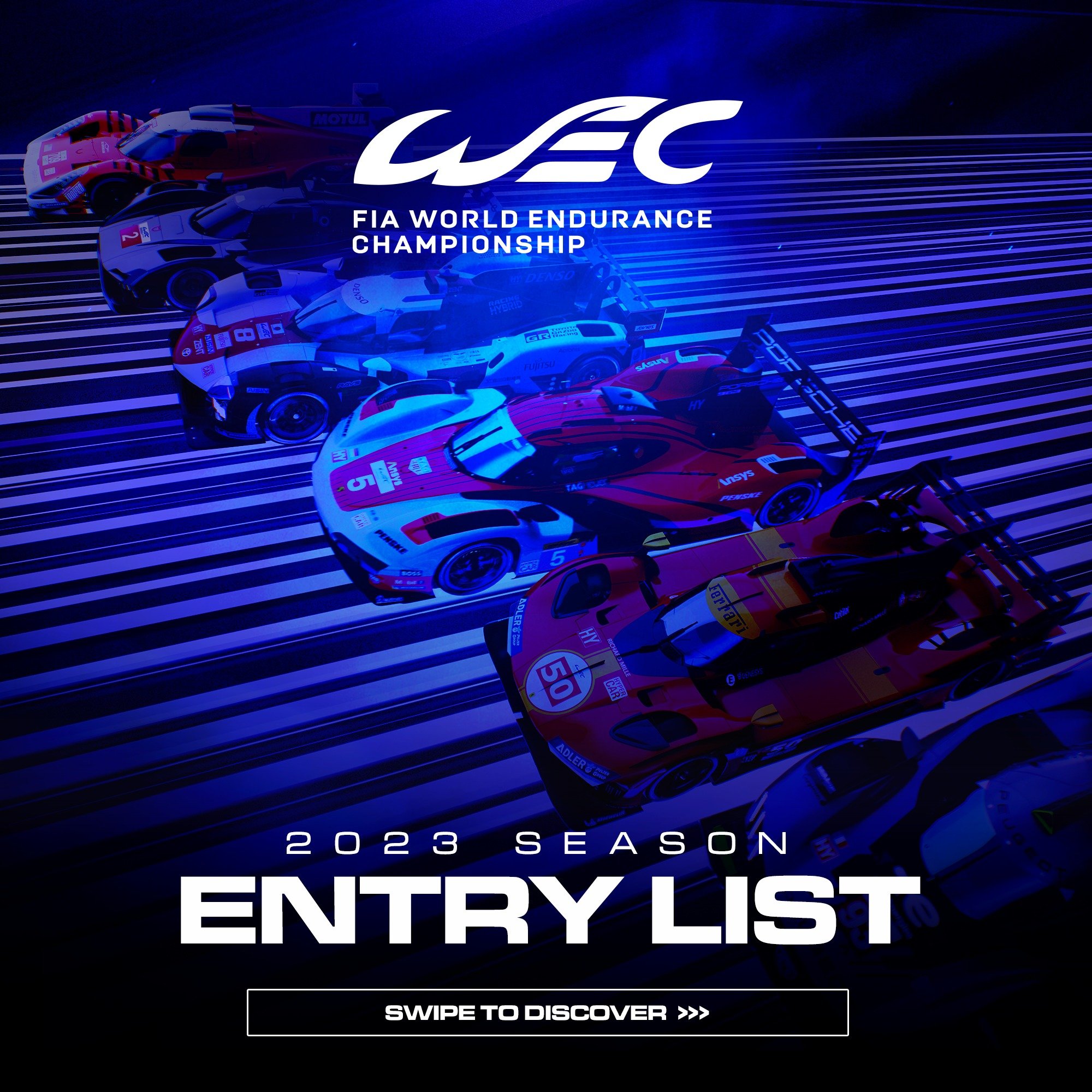 FIA WEC 2023 Entry List — Car Racing Reporter