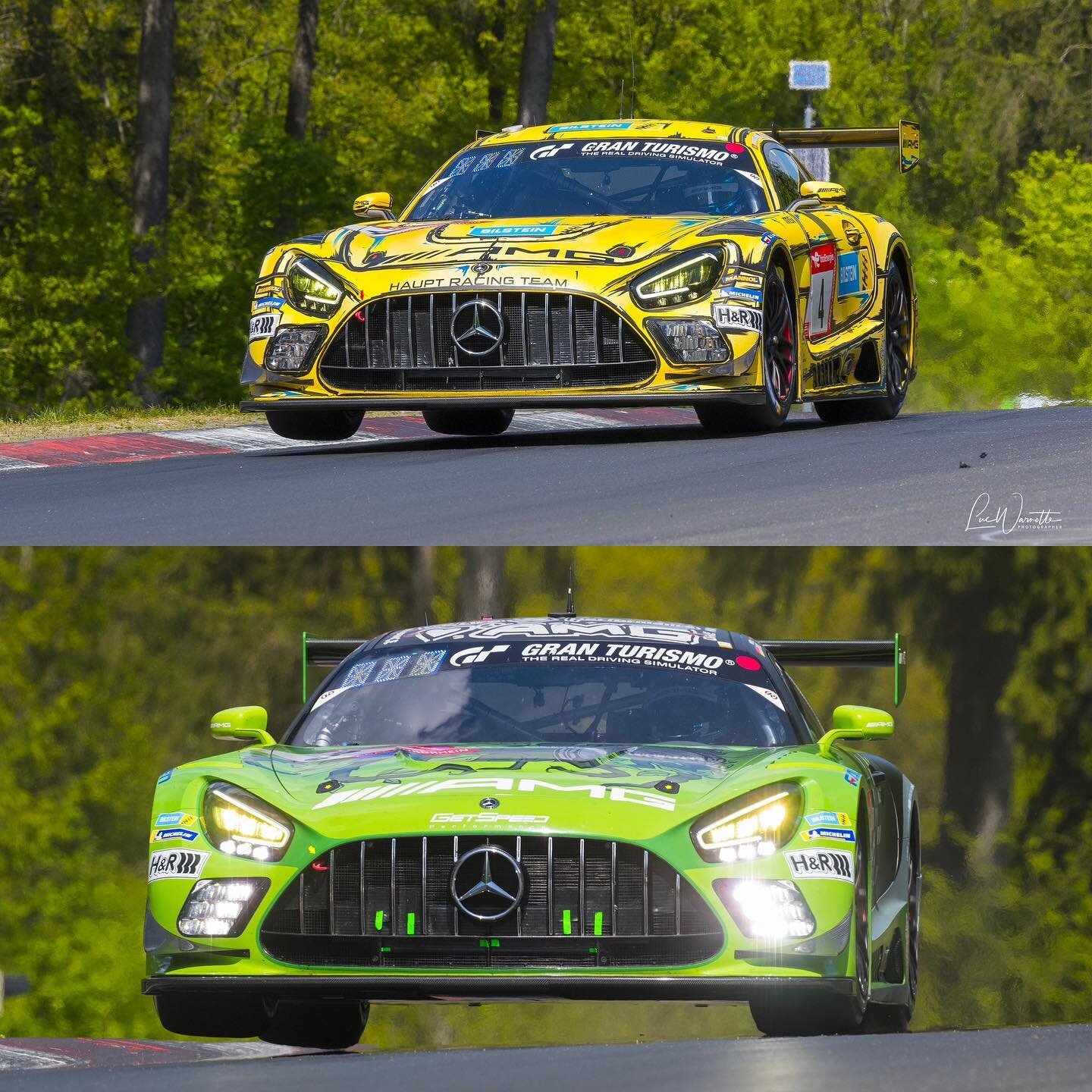 Two Mercedes-AMG GT3 will start from front row the 51st 24 Hours of N&uuml;rburgring today at 4pm. Raffaele Marciello did set the fire to the powder by breaking the lap record and will start from pole with #4 AMG Team Bilstein Mercedes AMG GT3. Maro 