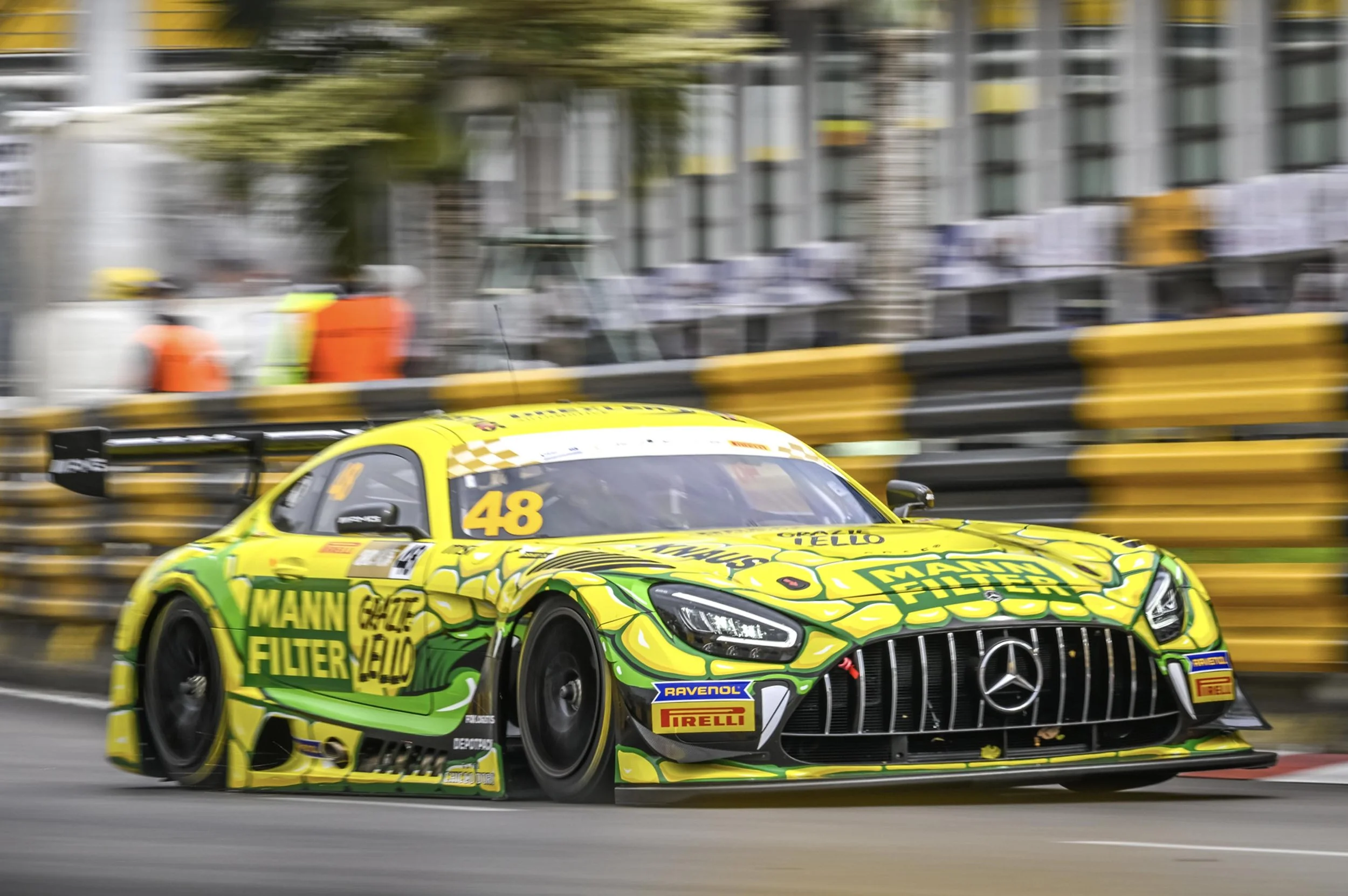 1-2 finish for Mercedes-AMG GT3 Evo at Macau — Car Racing Reporter