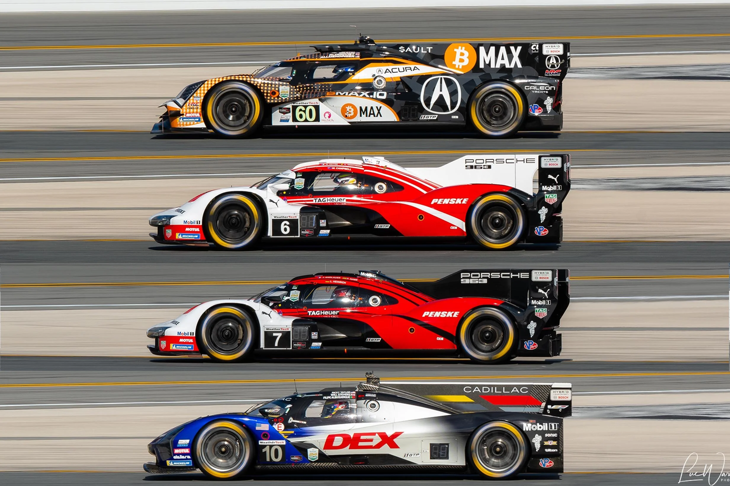 Three manufacturers within 0.146" during session 1