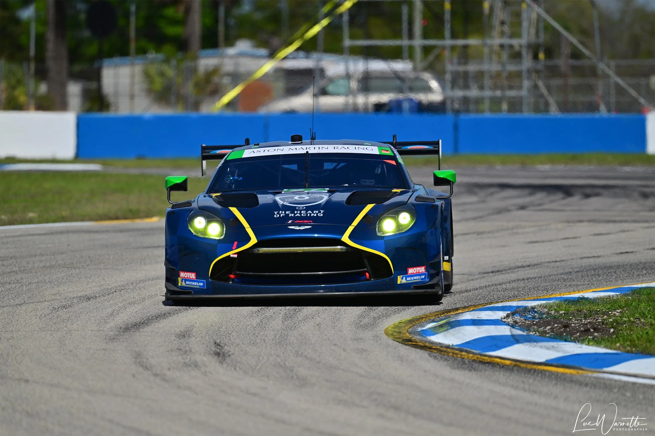Barrichello with #27 THRT Aston Martin topped GTD