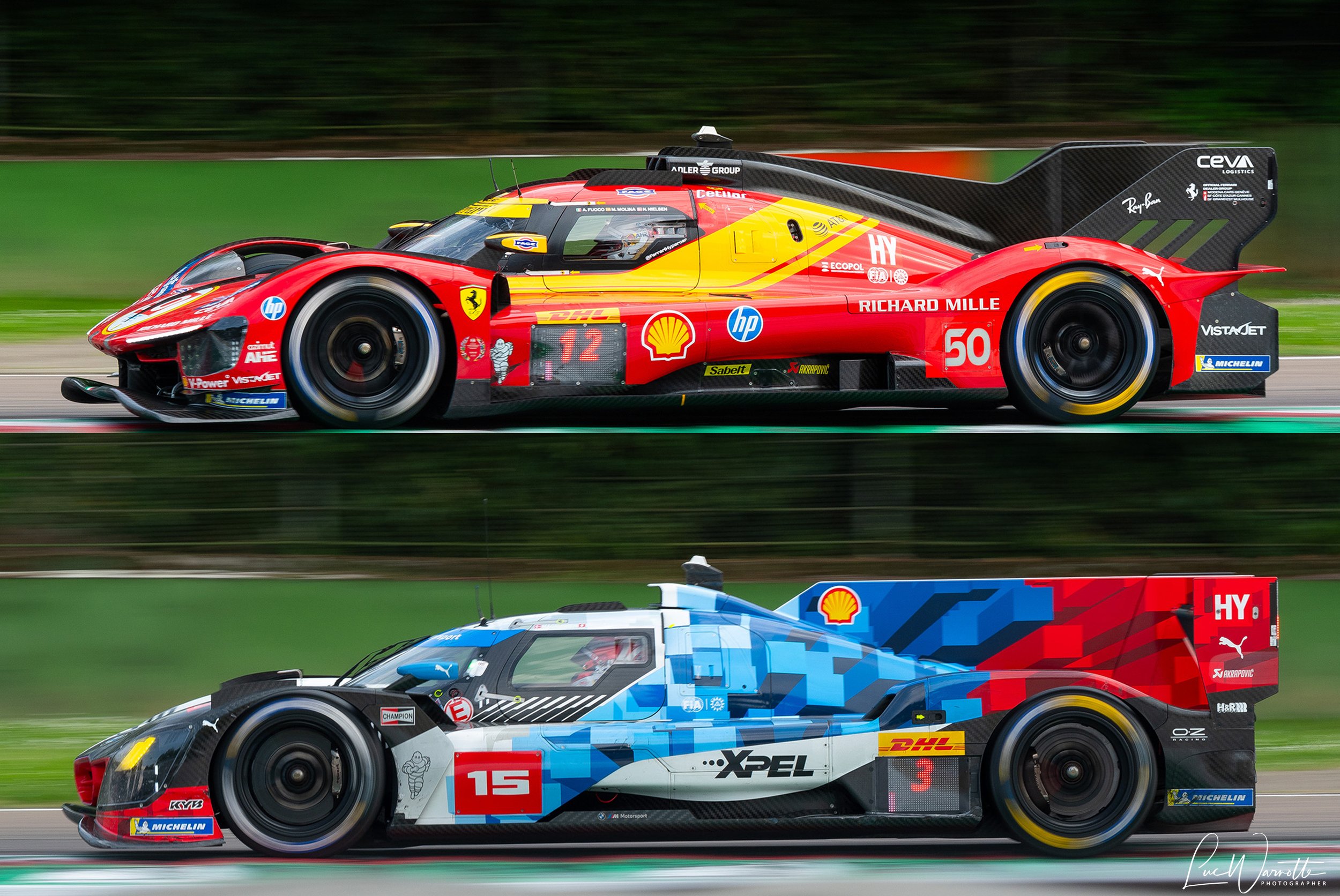 Ferrari and BMW Hypercars in top 10 at Imola