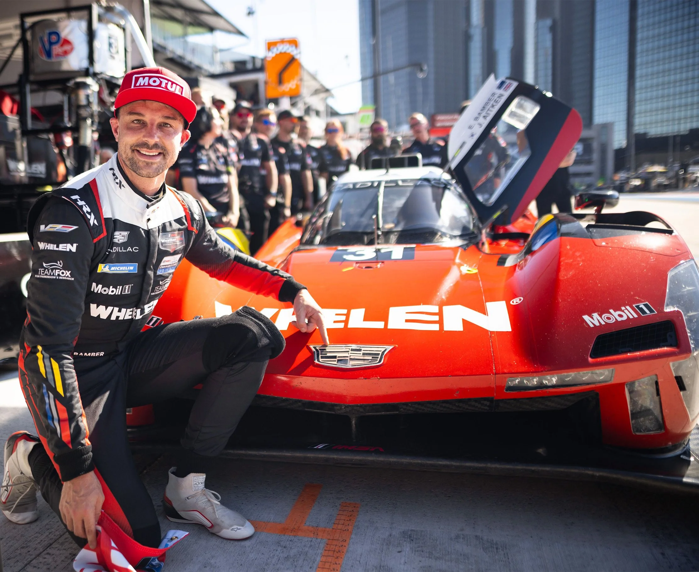 Cadillac and Corvette front-row sweep at home
