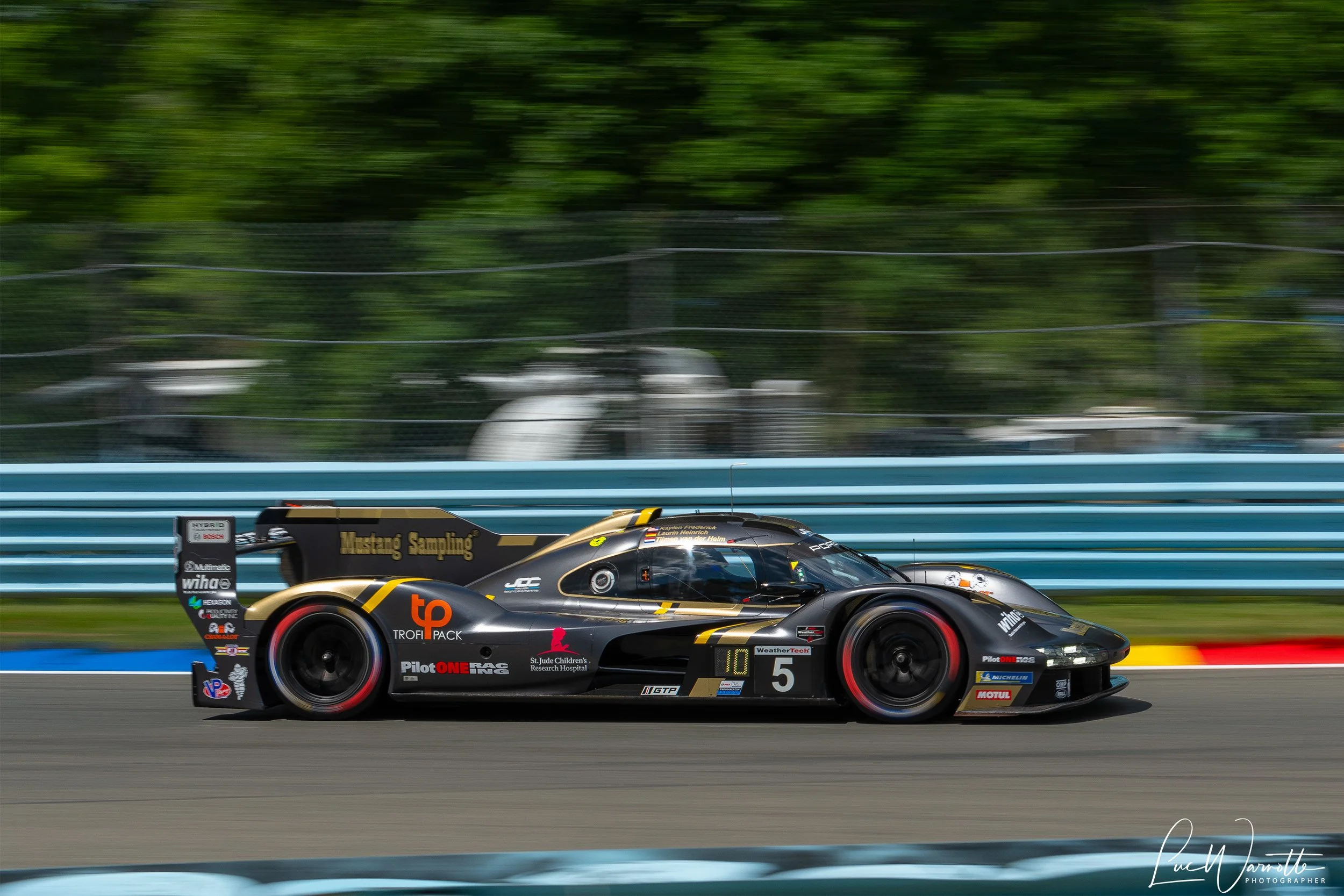 Heinrich quickest in combined practices at The Glen