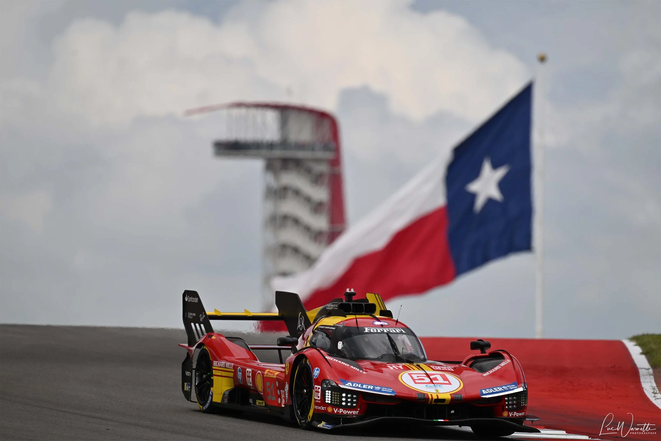Ferrari at COTA two months after a podium finish 