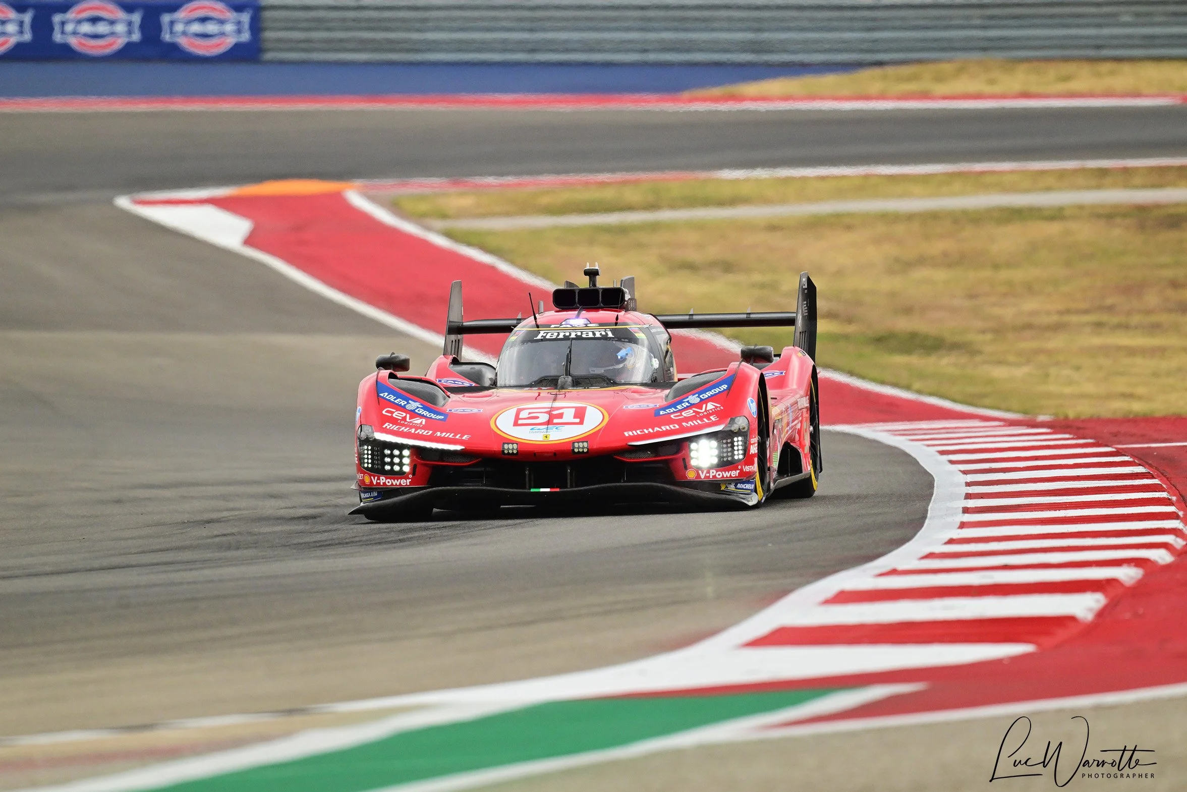 Ferrari 1-2 in FP1 at COTA for Lone Star Le Mans