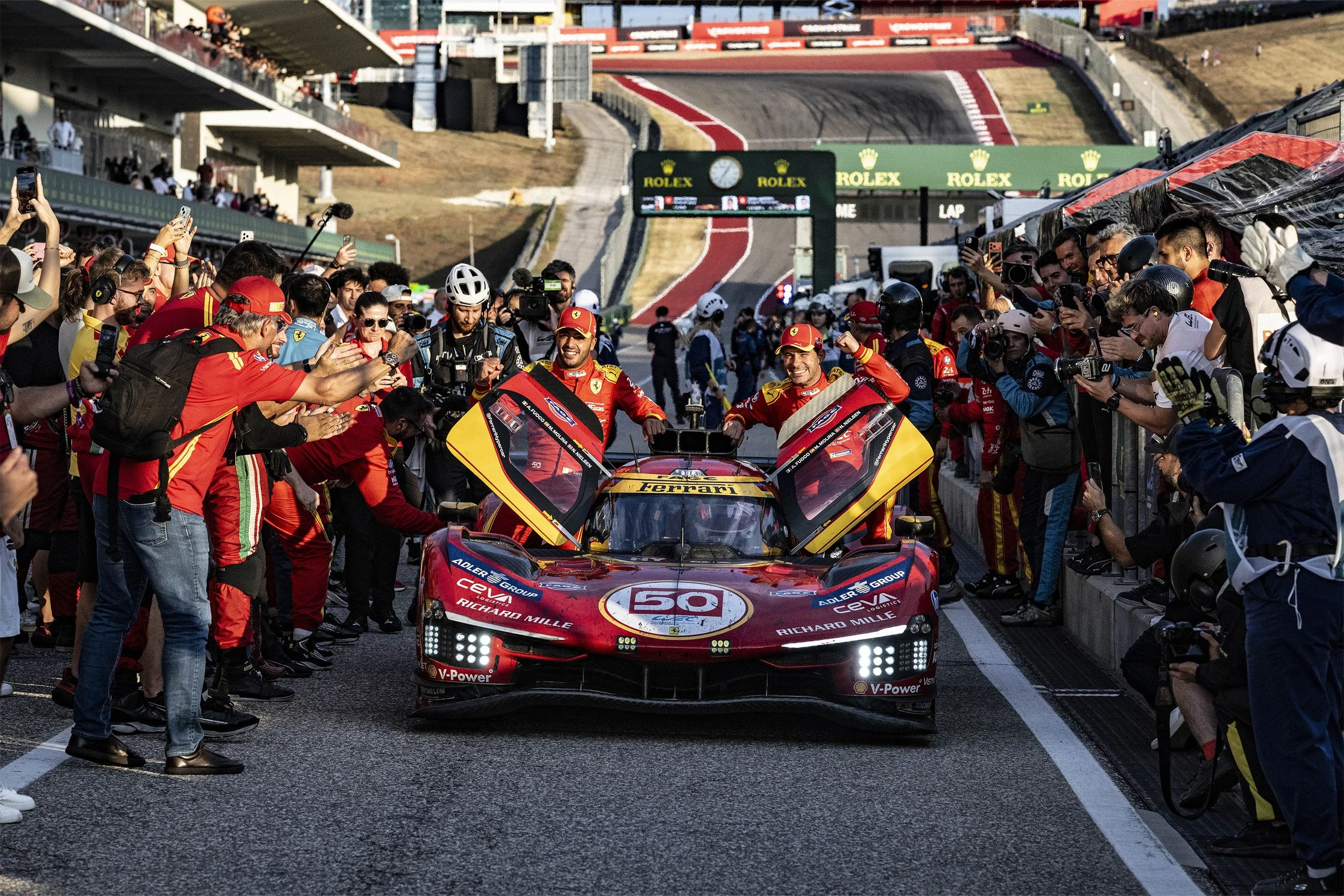 First win of the season for Ferrari 499P at COTA