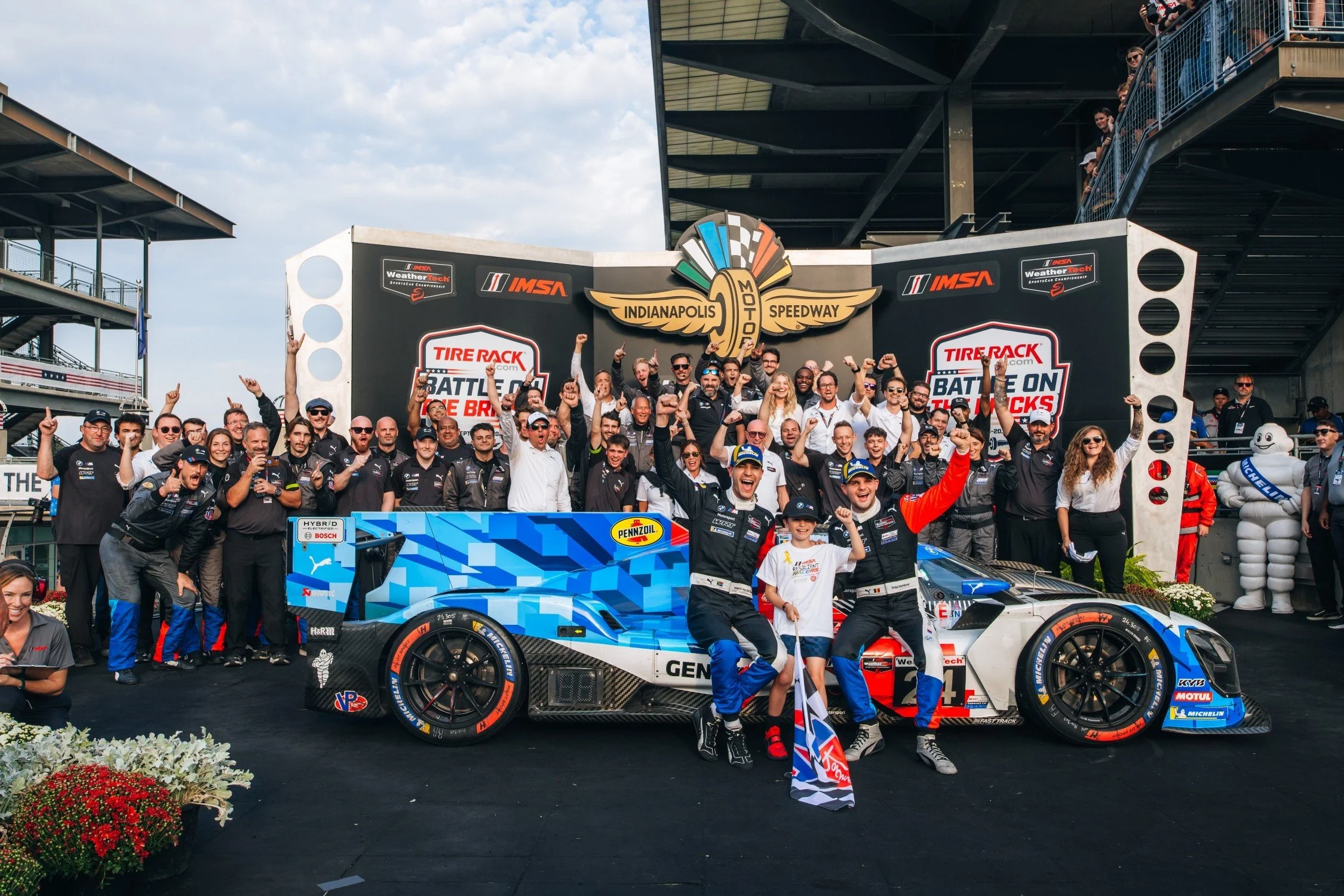 First IMSA win for BMW M Team WRT BMW M Hybrid V8
