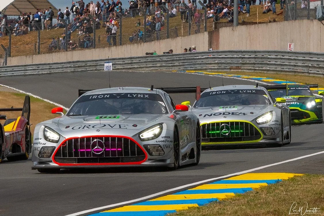 #63 and #60 Mercedes-AMG GT3