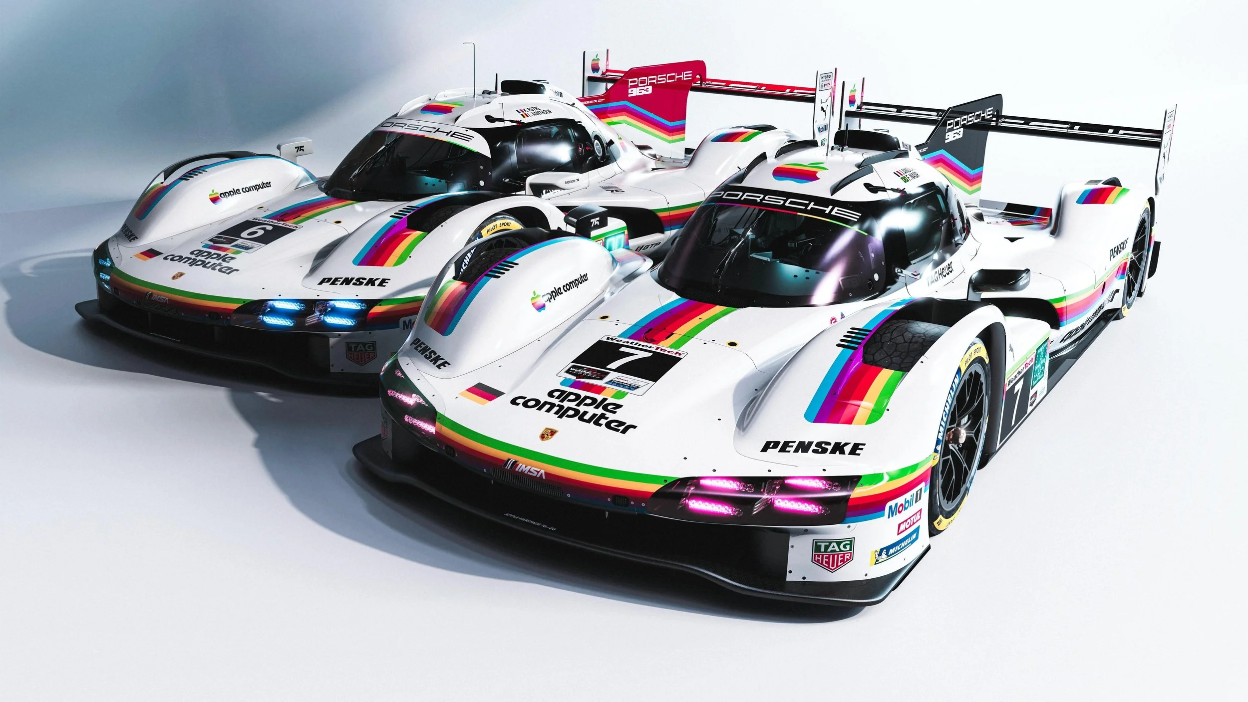 Both Porsche Penske Motorsport 963 livery for Laguna Seca
