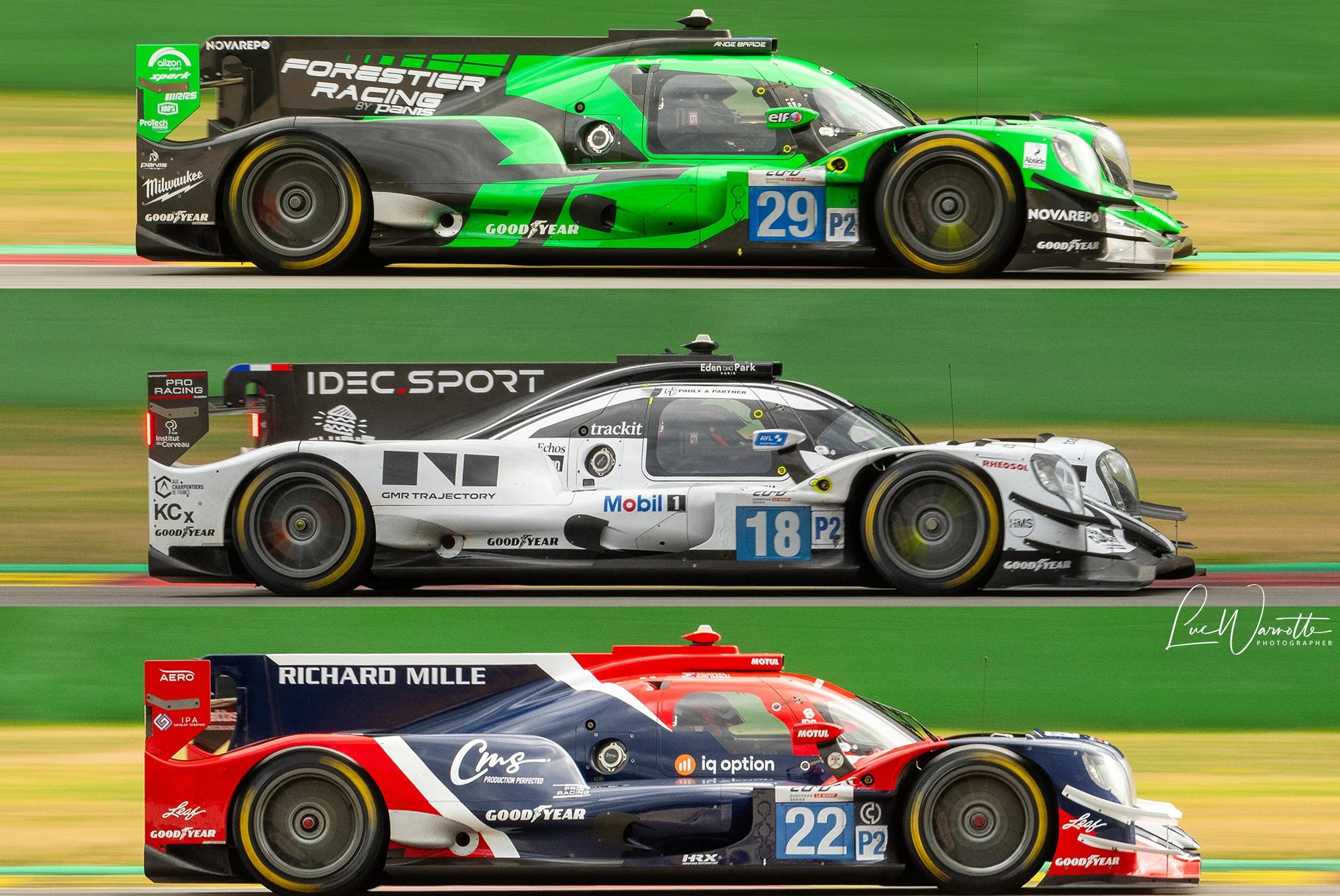 Top 3 LMP2 in FP2