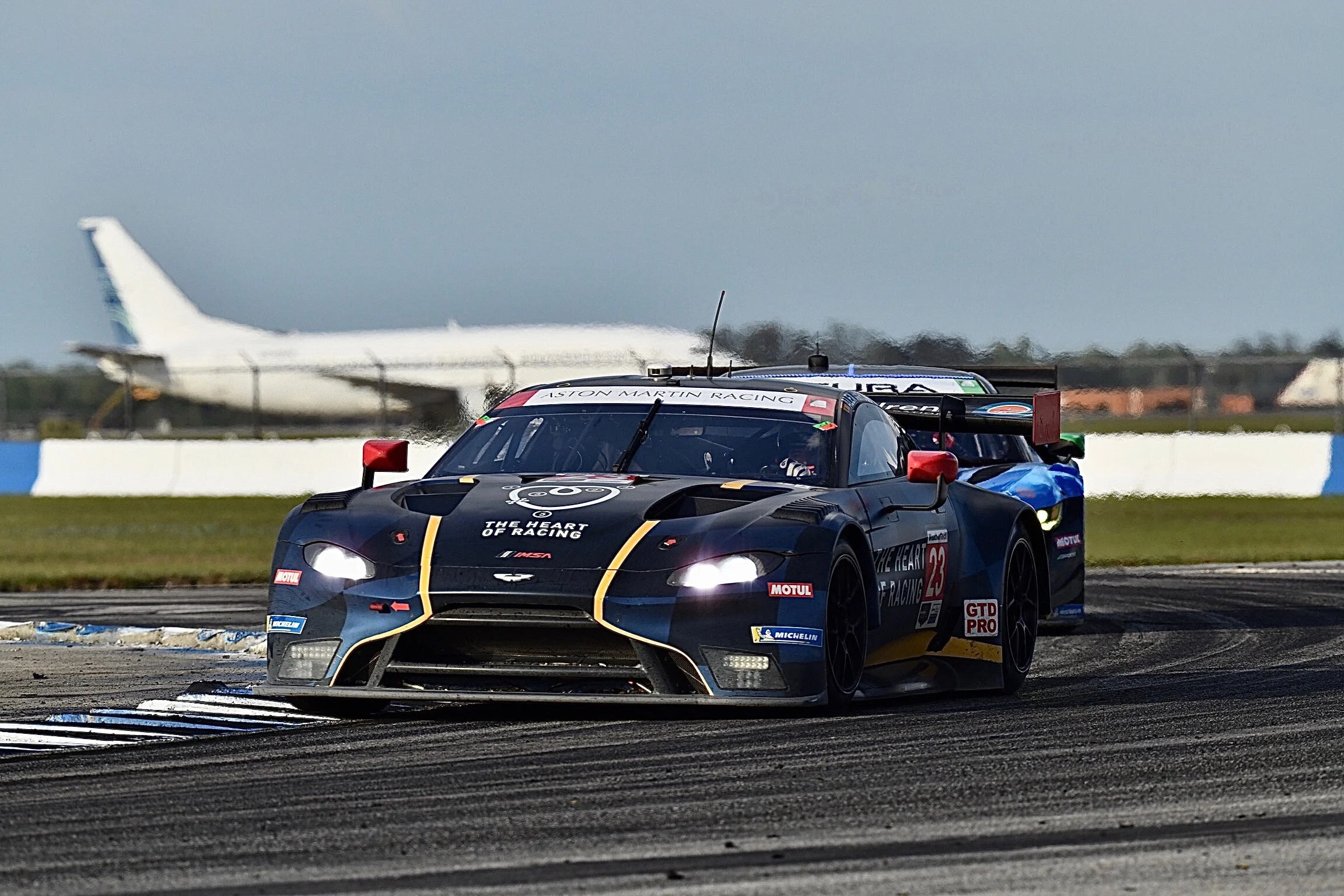 Aston Martin Vantage at Sebring