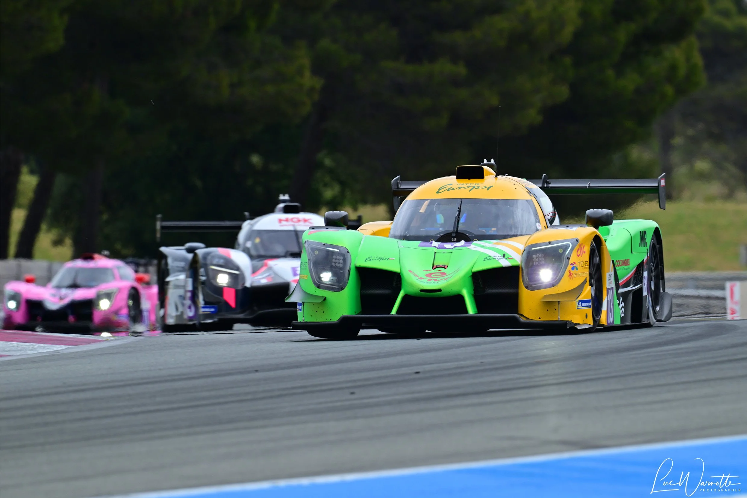 #13 Inter Europol Competition leading LMP3 pack