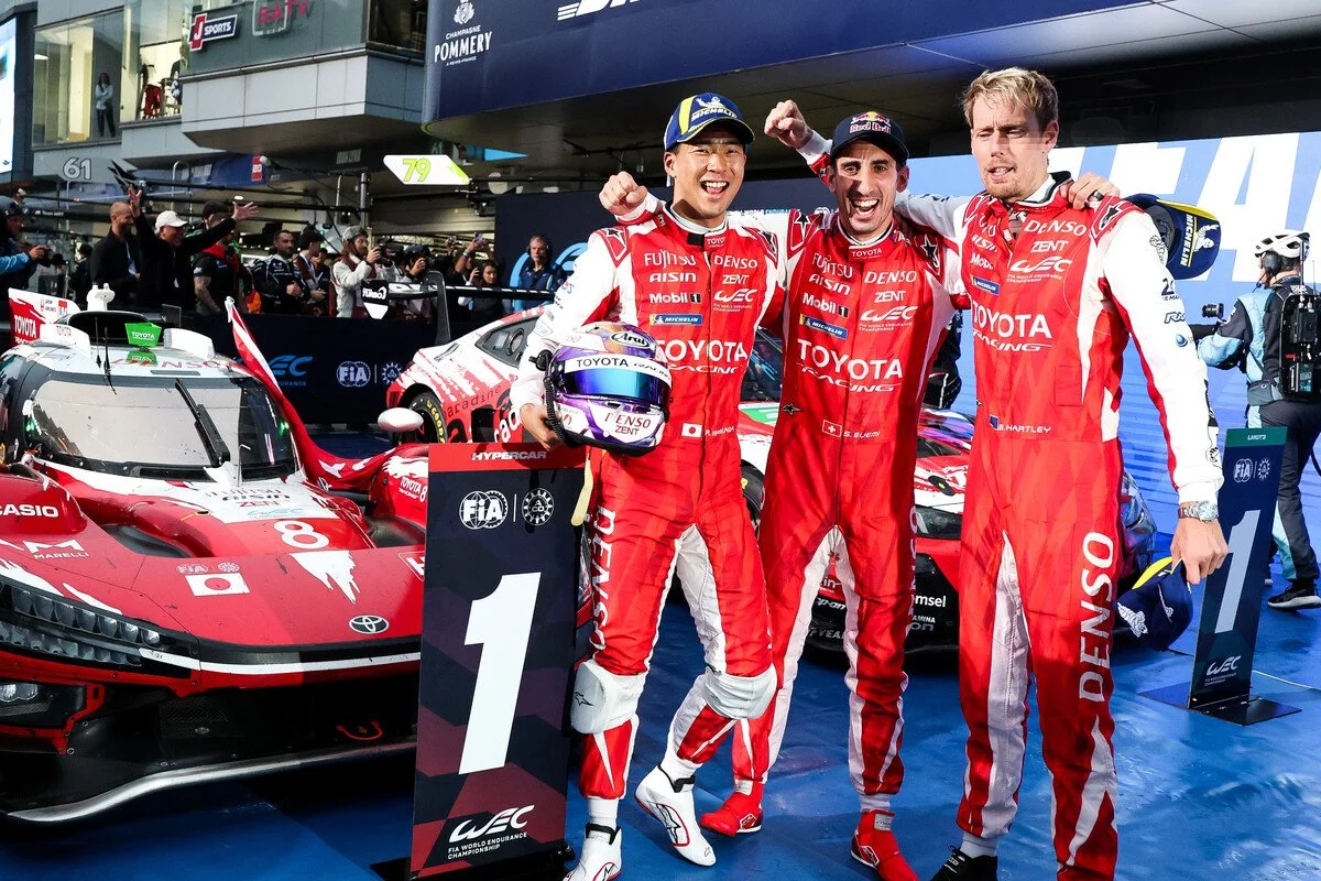 Winning Toyota team #8