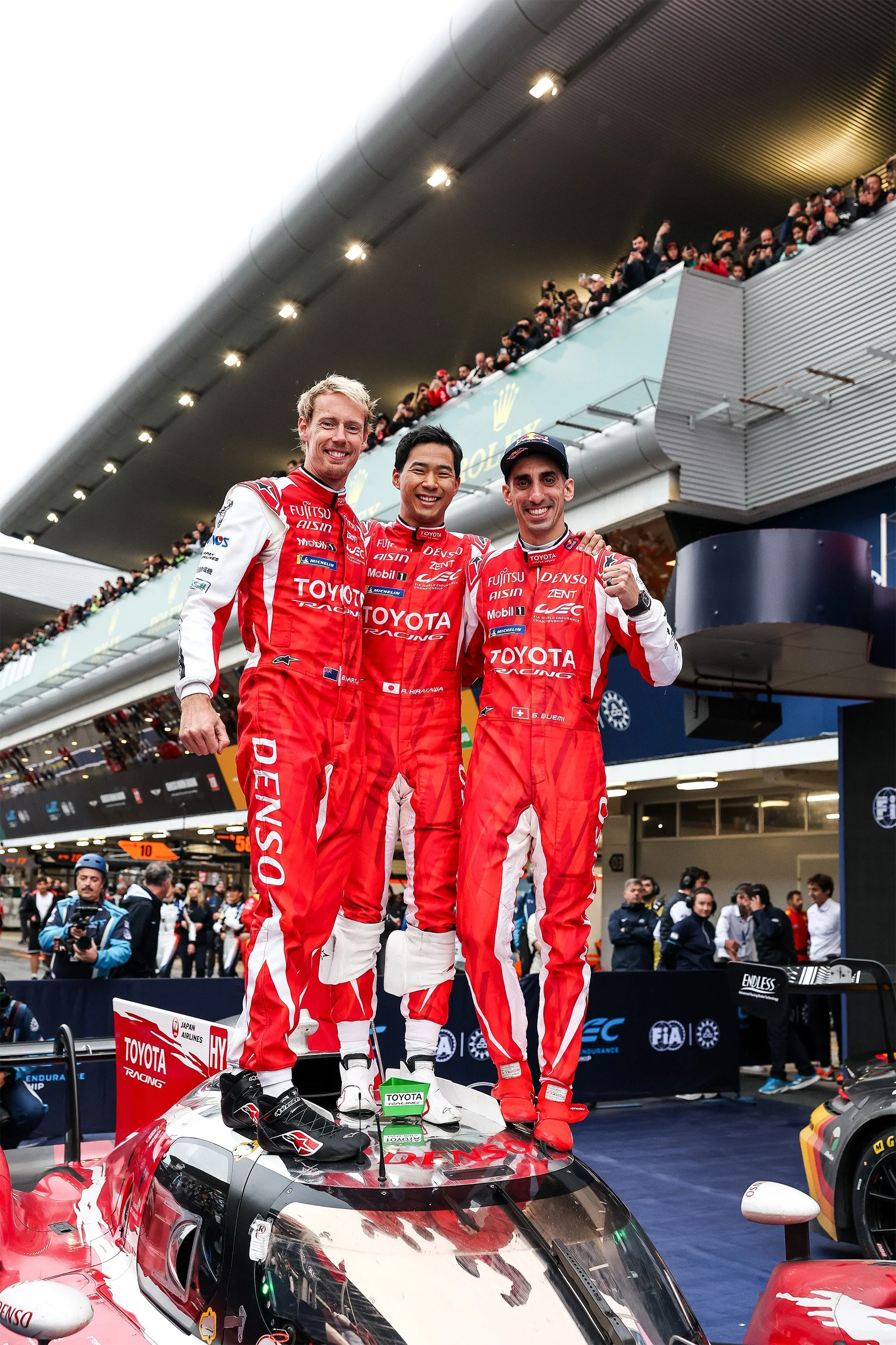 Winning trio