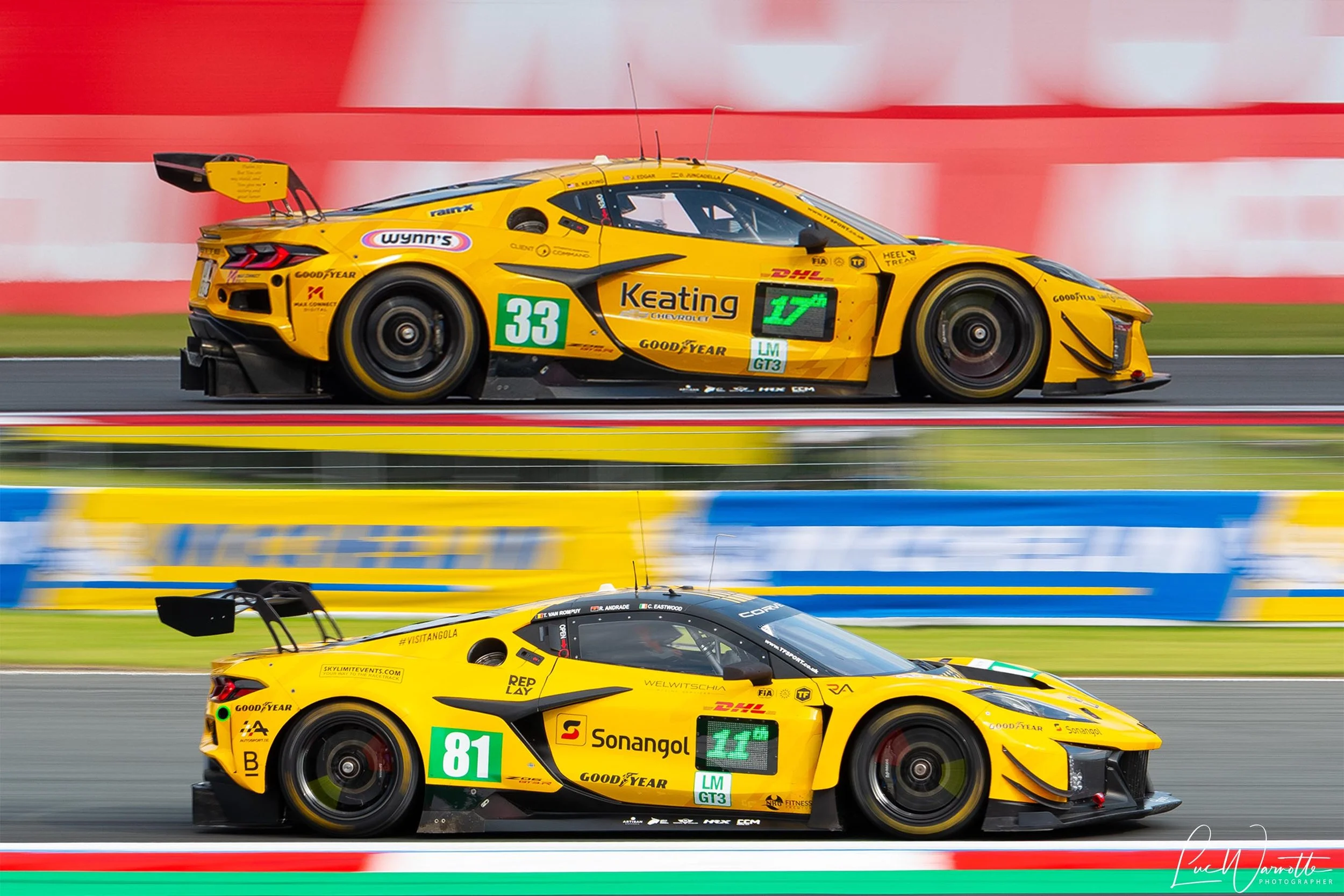 Both TF Sport Corvette Z06 GT3 R