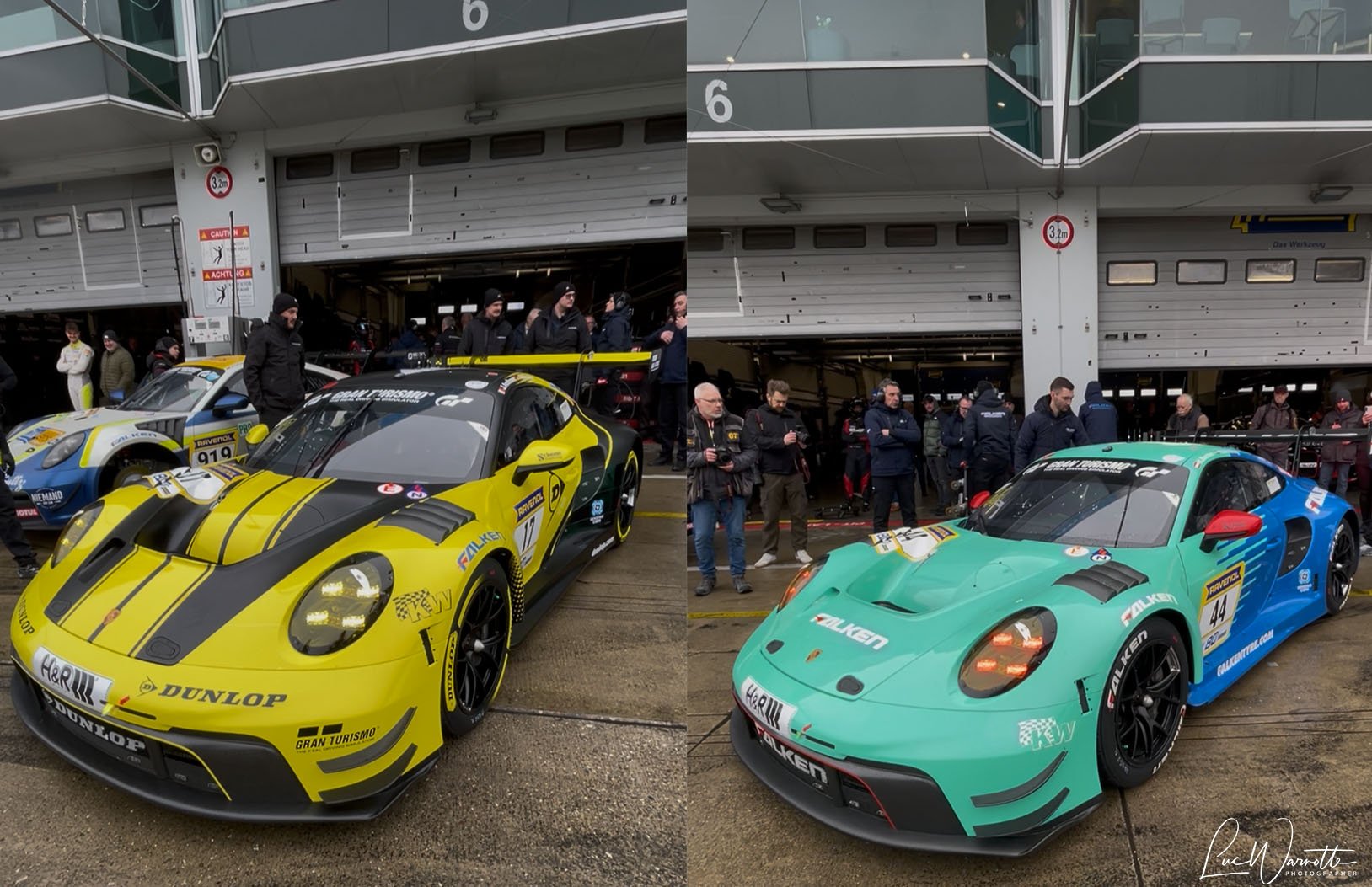 Porsche 911 #17 and #44