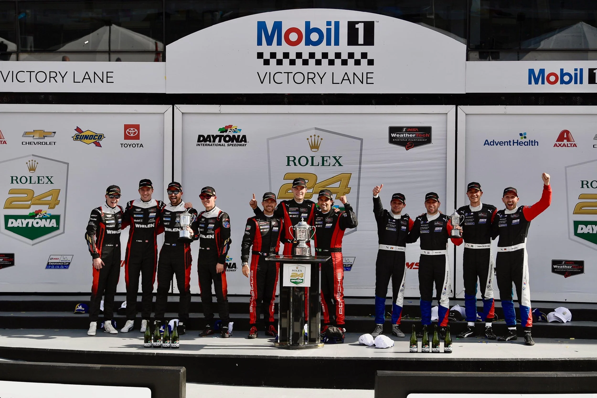 Victory Lane GTP Podium