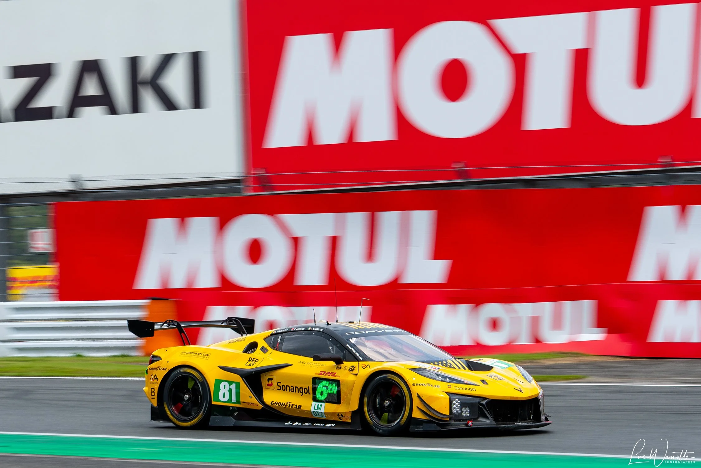 #81 TF Sport Corvette Z06 GT3 R winner of LMGT3 6 Hours of Fuji