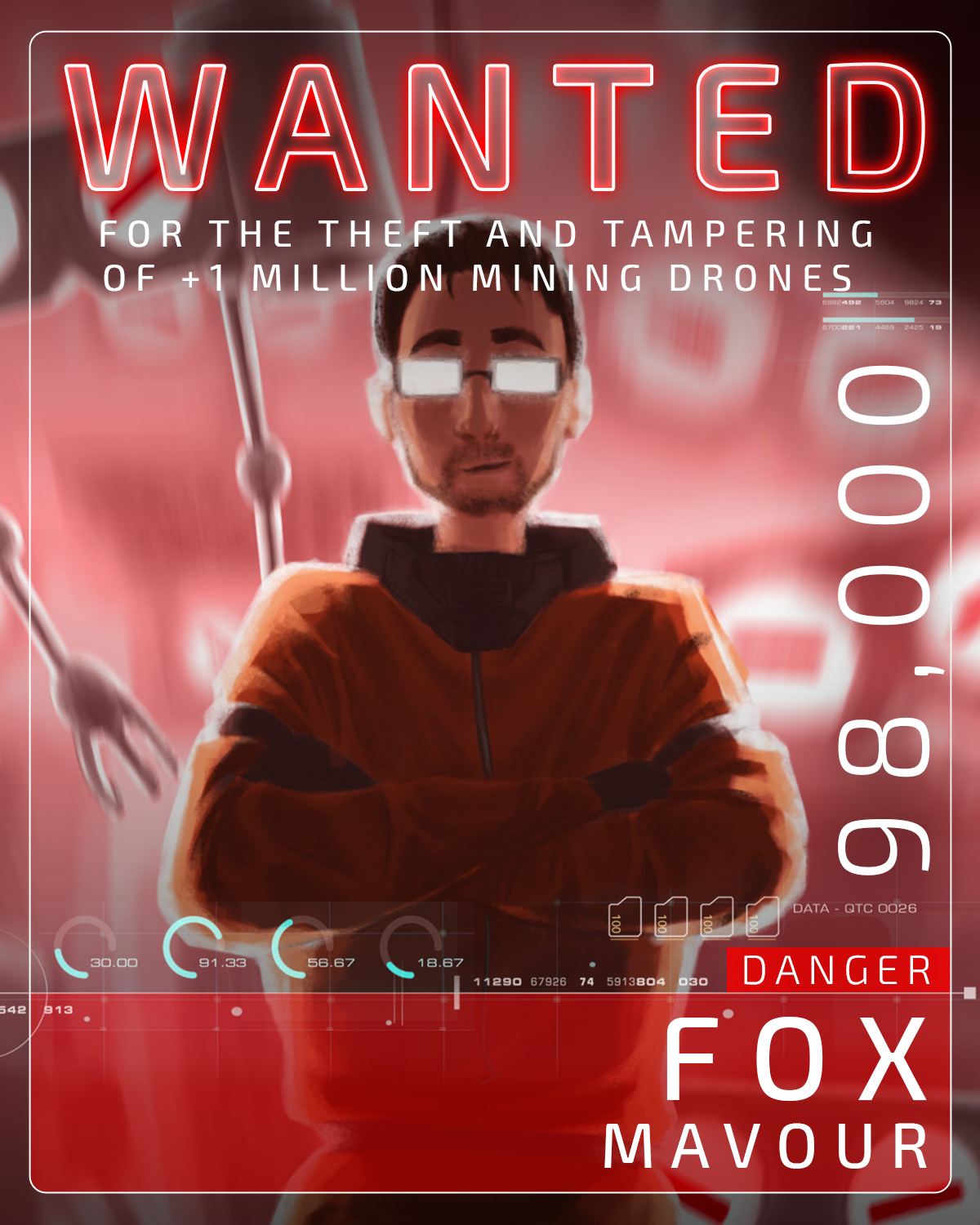 FN Character Wanted Poster - Fox Mavour.png