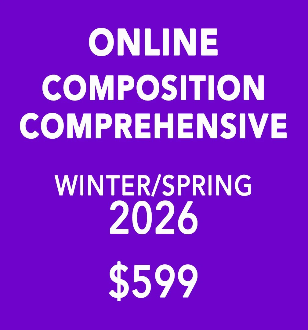 ONLINE COMPOSITION COMPREHENSIVE - Winter/Spring 2026