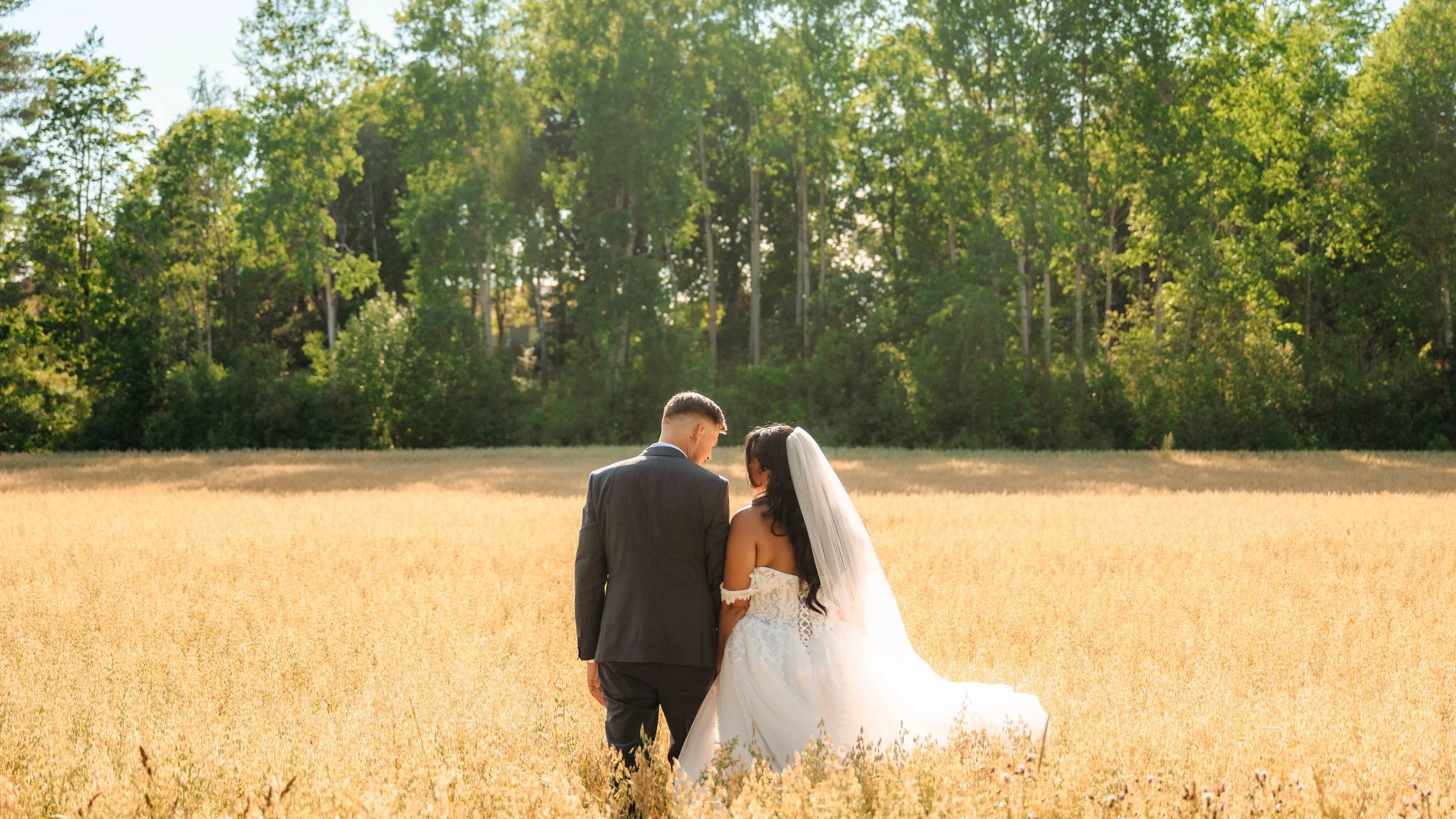 Ett måste att fotografera porträtt på ett fält! 