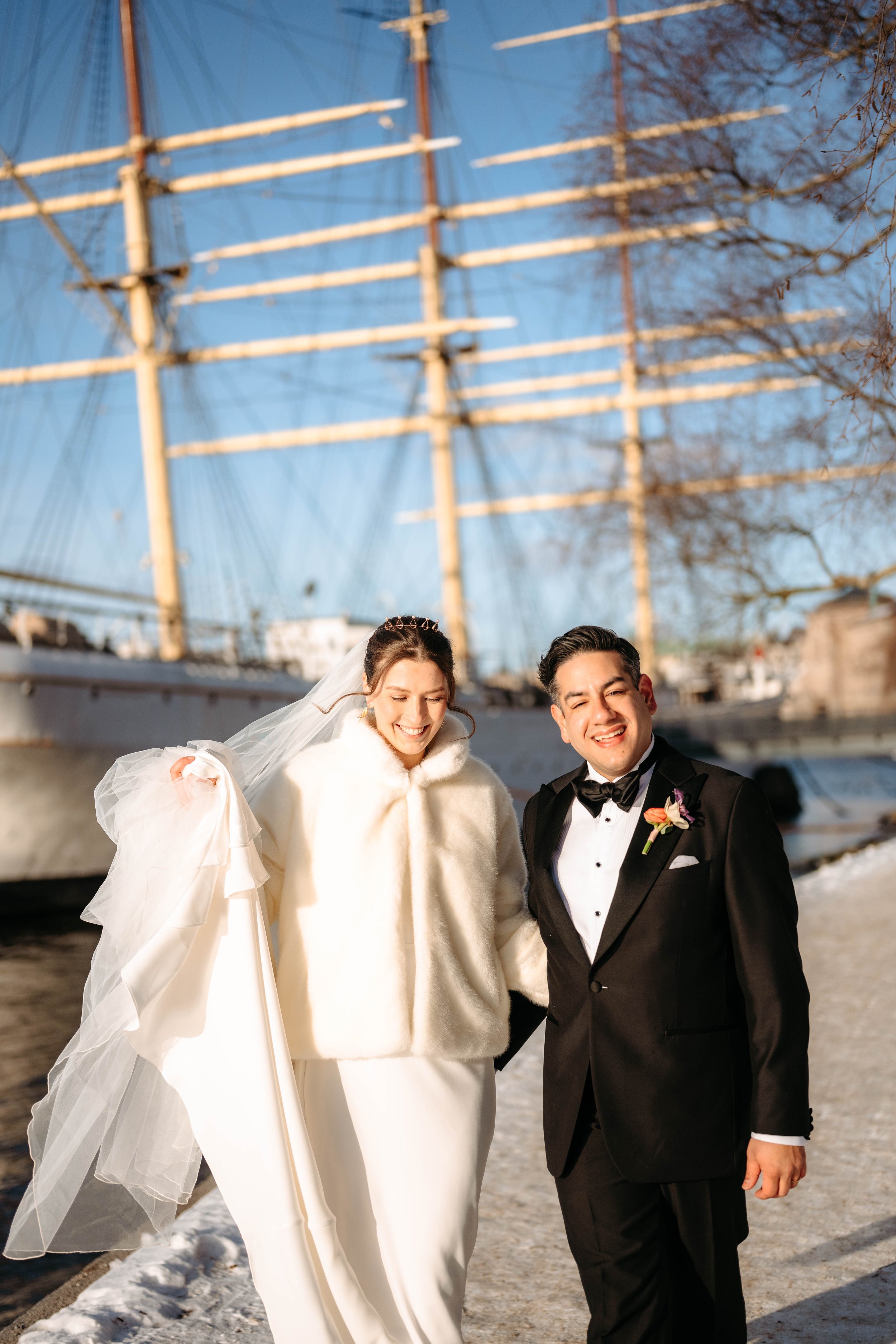 vinterbröllop Skeppsholmen 