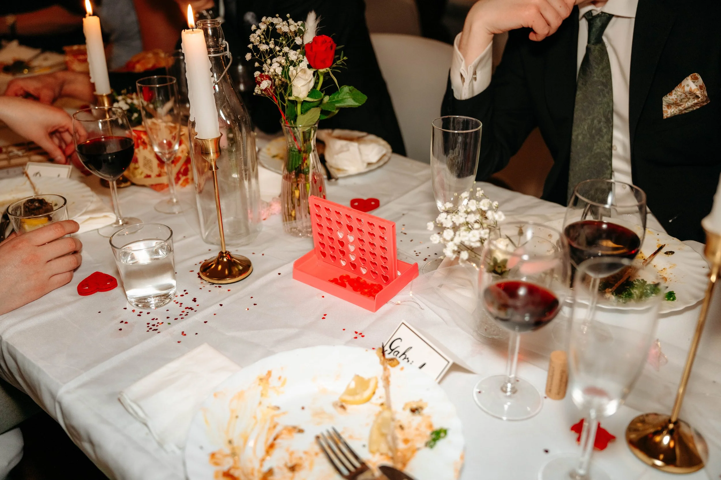 5 tips på bröllopslekar - roliga inslag under bröllopsmiddagen