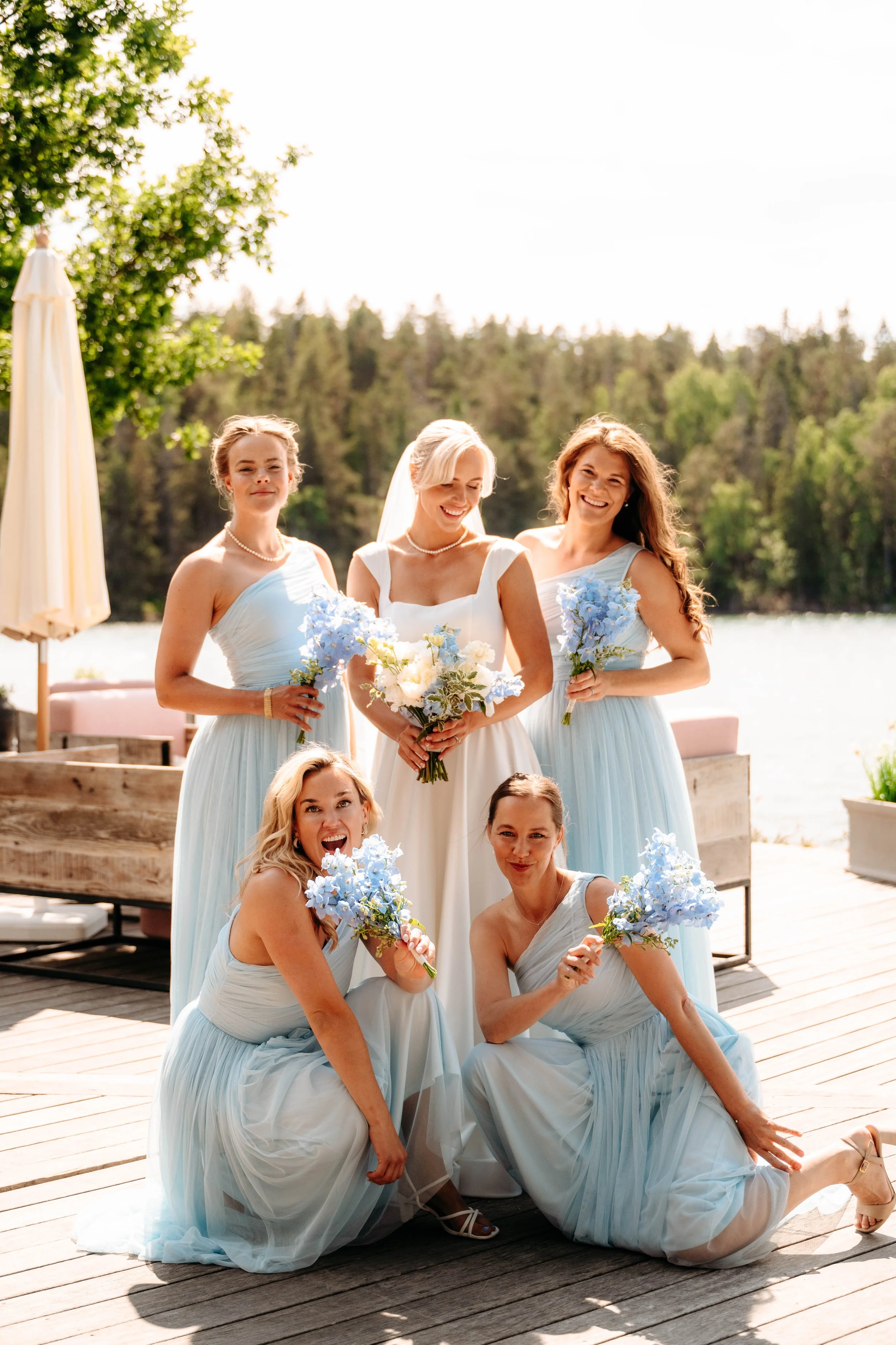 bilder med brudföljet 