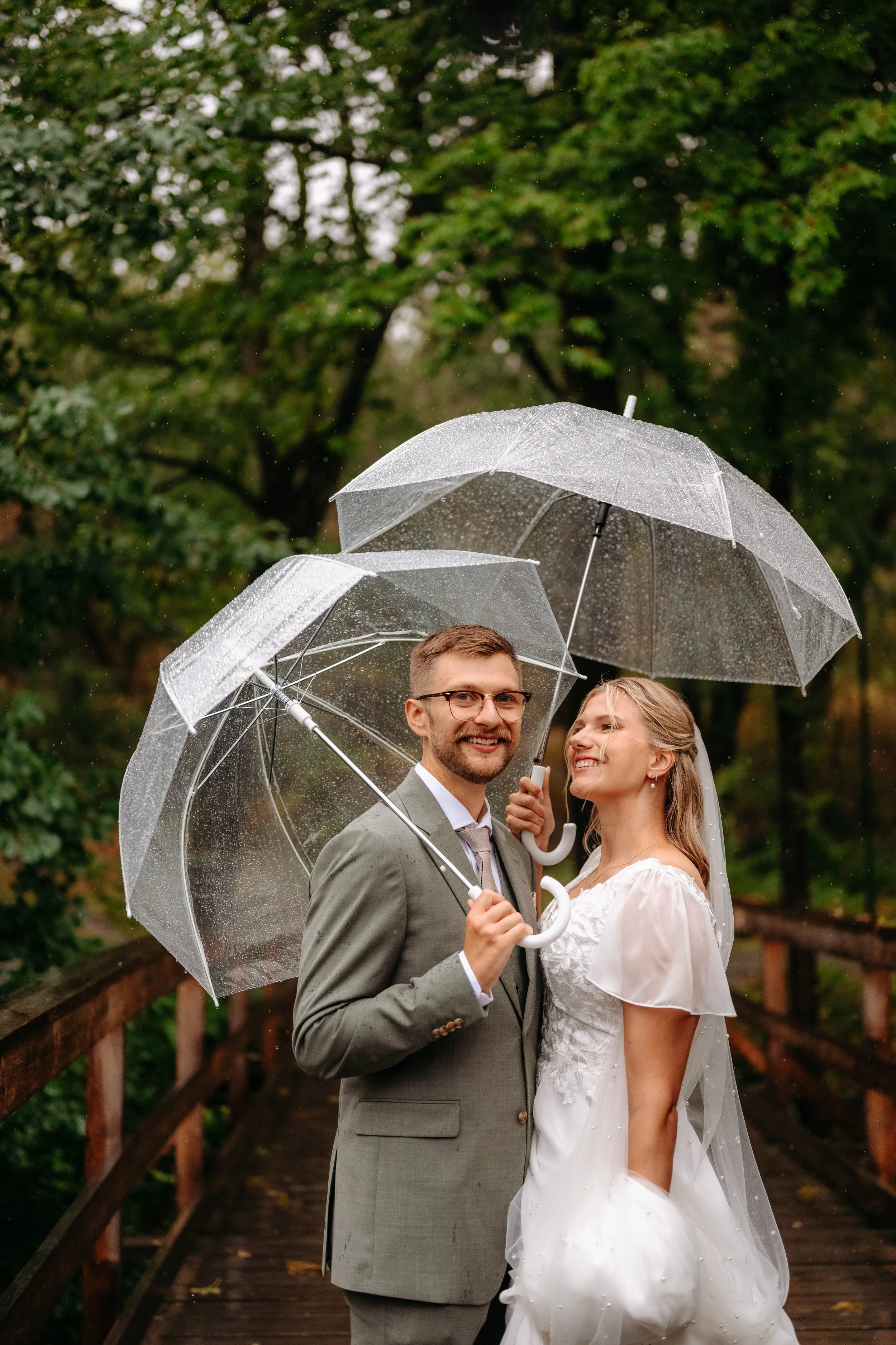 bröllop regn