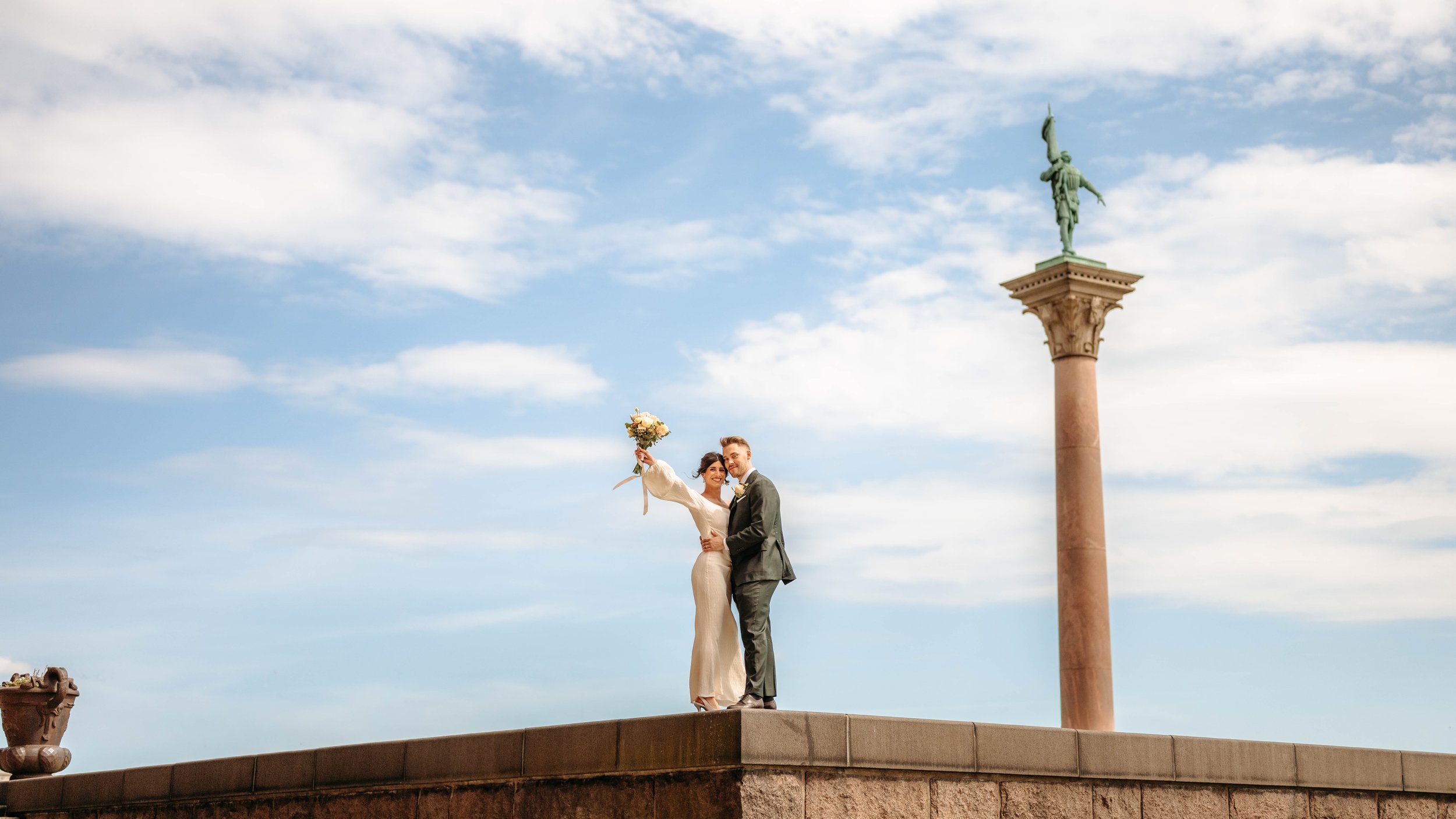 bröllopsfotograf stadshuset