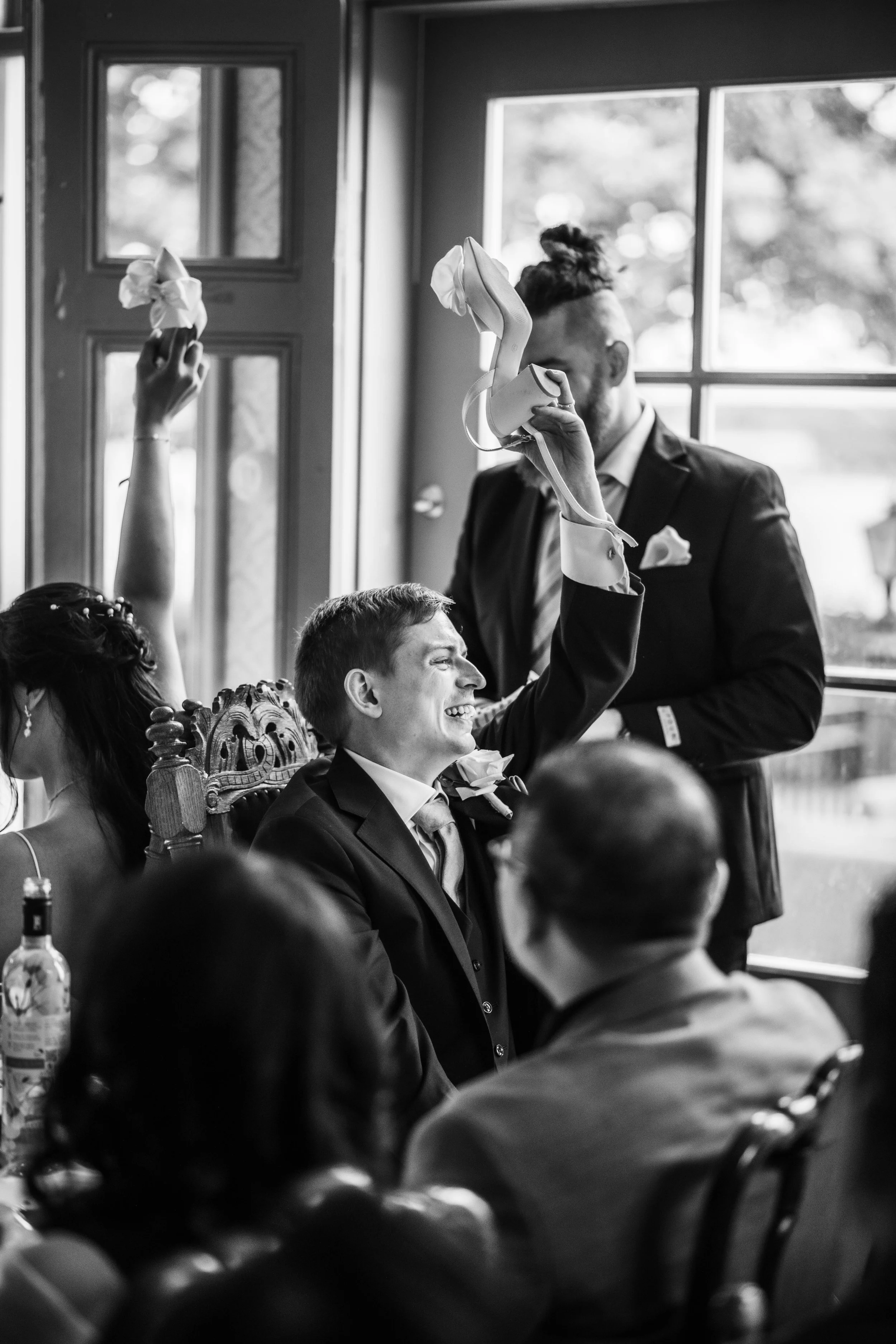 Skoleken på bröllopsmiddagen