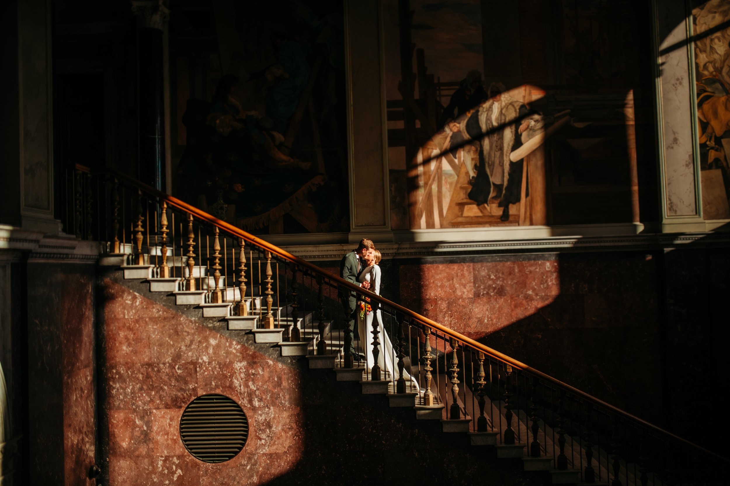 Bröllop på Nationalmuseum