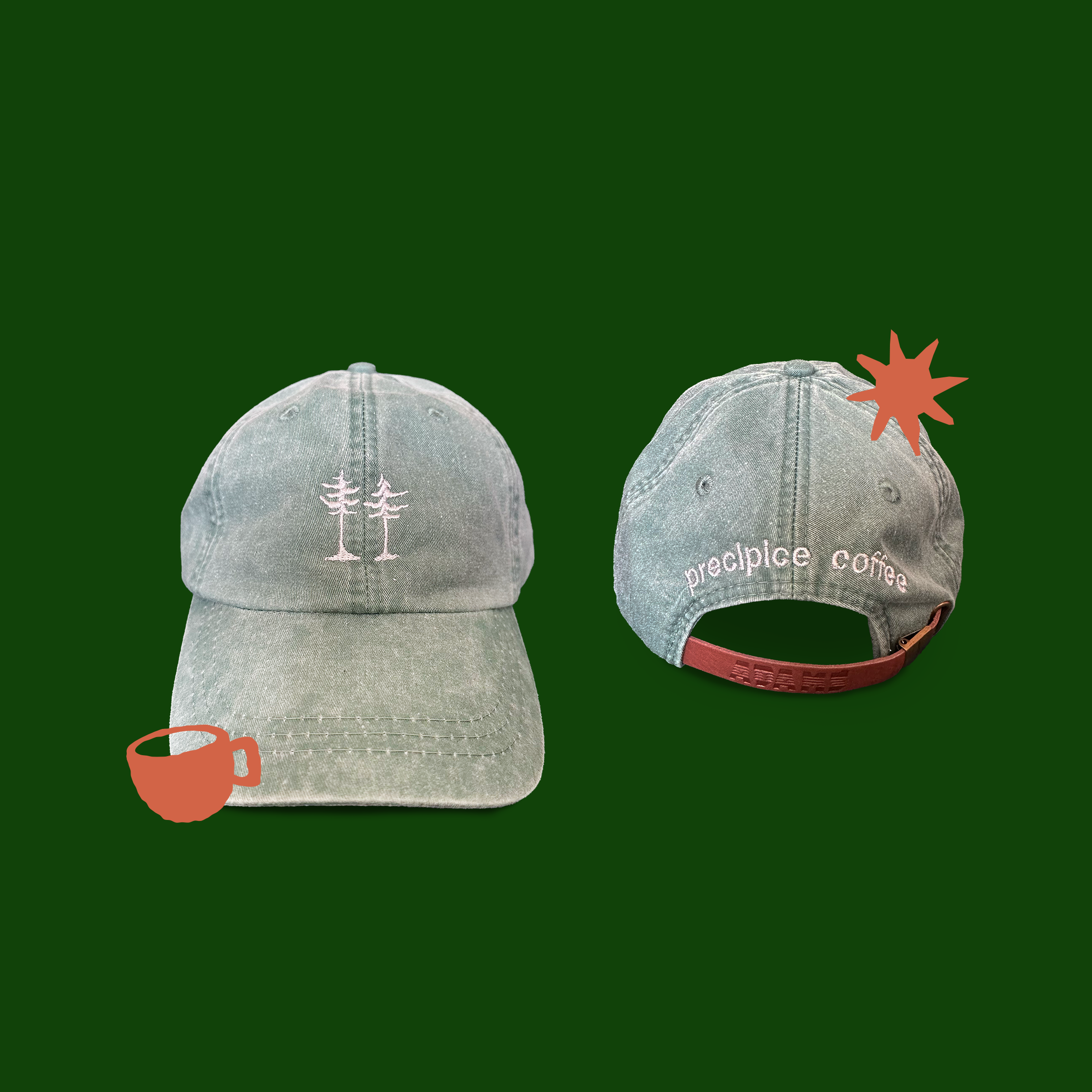 Locally Maine-Made Embroidered Caps