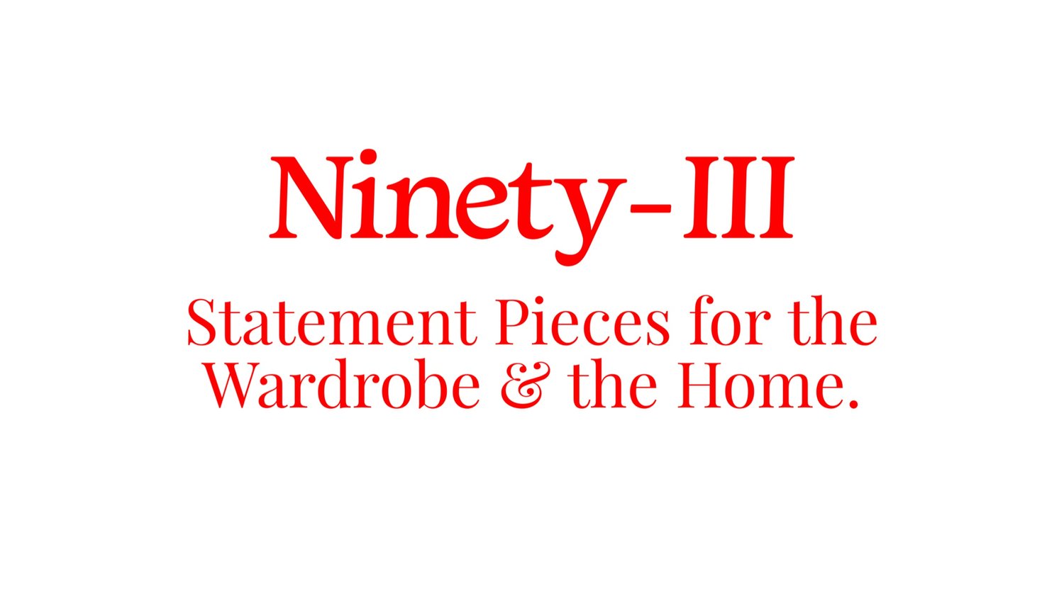 Ninety III