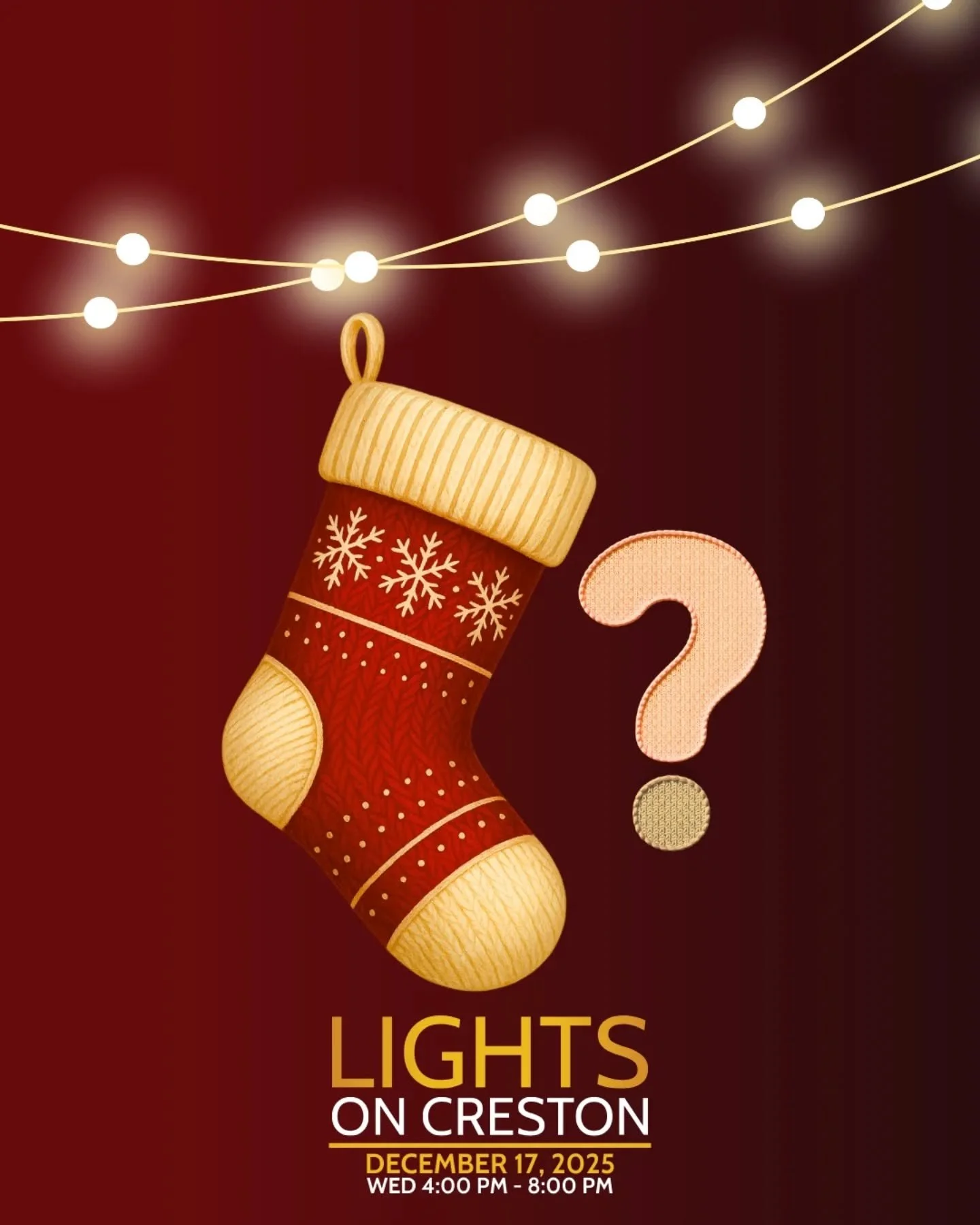 We&rsquo;re unwrapping one of the best parts of Lights on Creston&hellip;

ARTISAN MARKETS

This year, the corridor will be packed with in-store and outdoor markets featuring local artists, makers, and small businesses. It&rsquo;s the perfect chance 